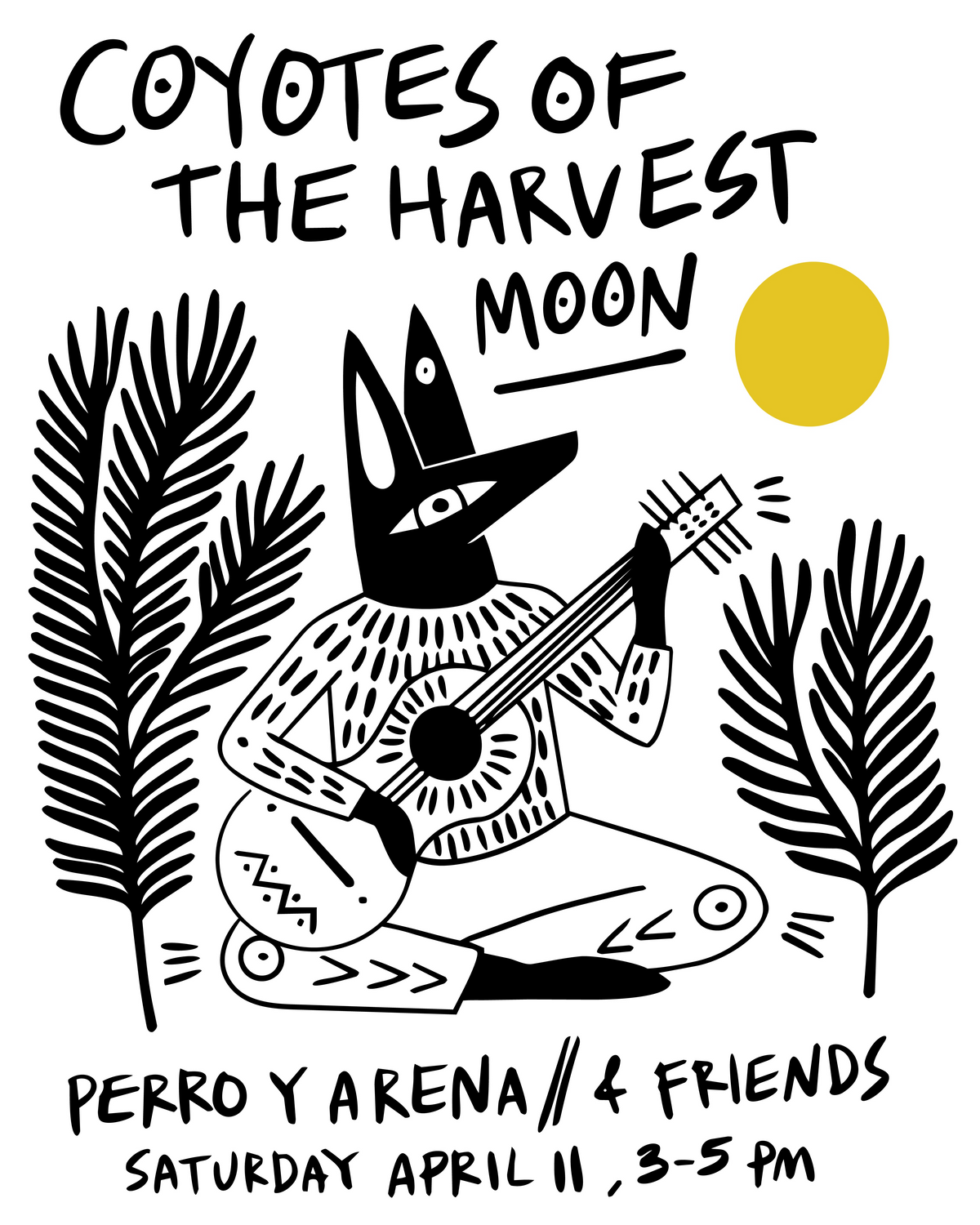 "Coyotes of the Harvest Moon"