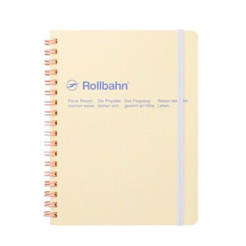 Rollbahn Pastel Spiral Notebook