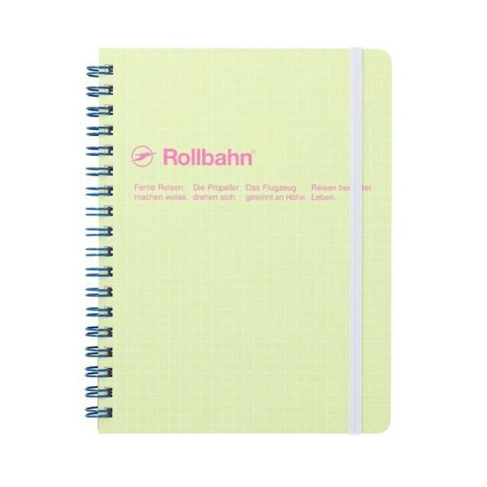 Rollbahn Pastel Spiral Notebook