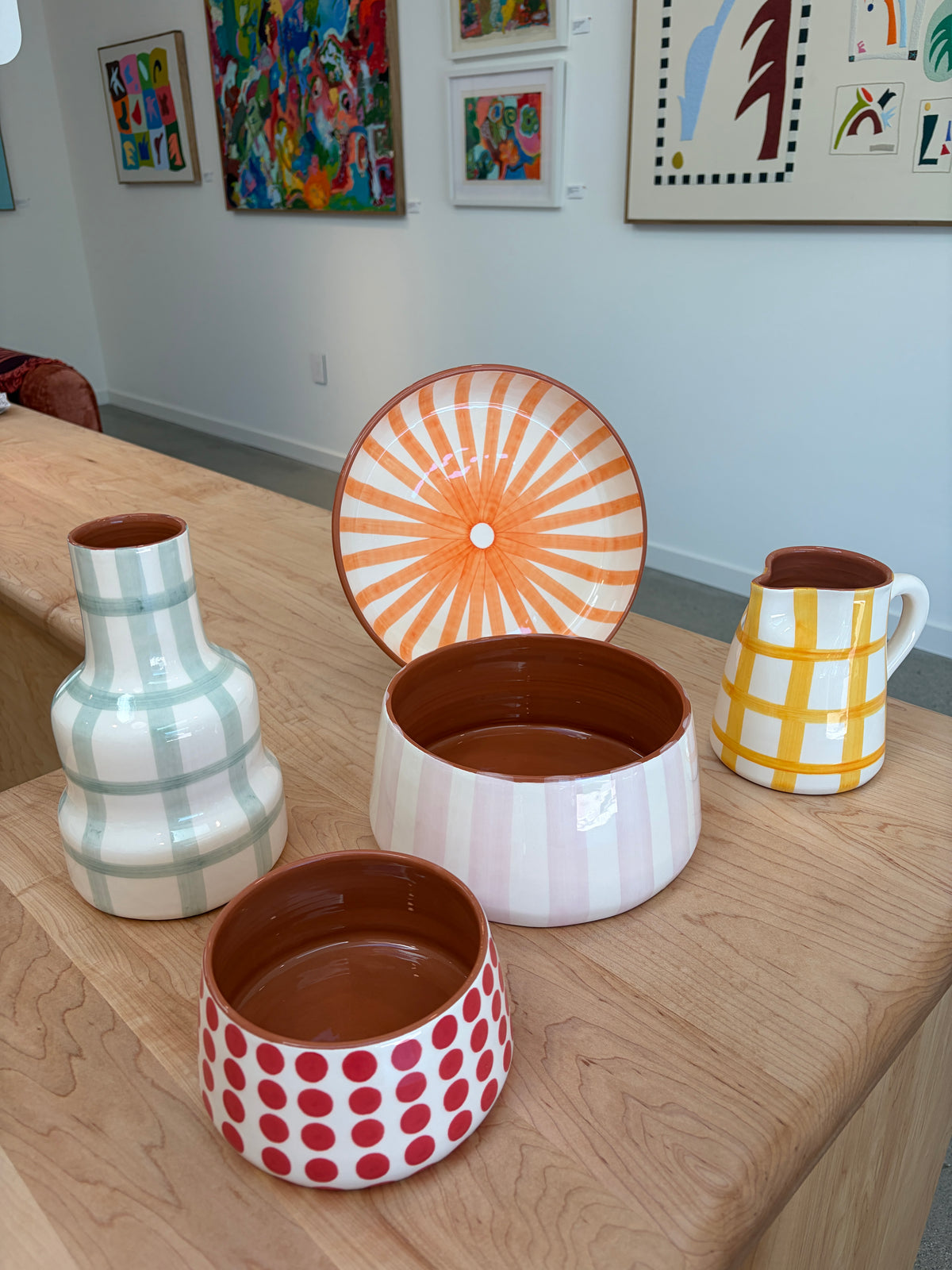 Casa Cubista Stepped Vase Sage