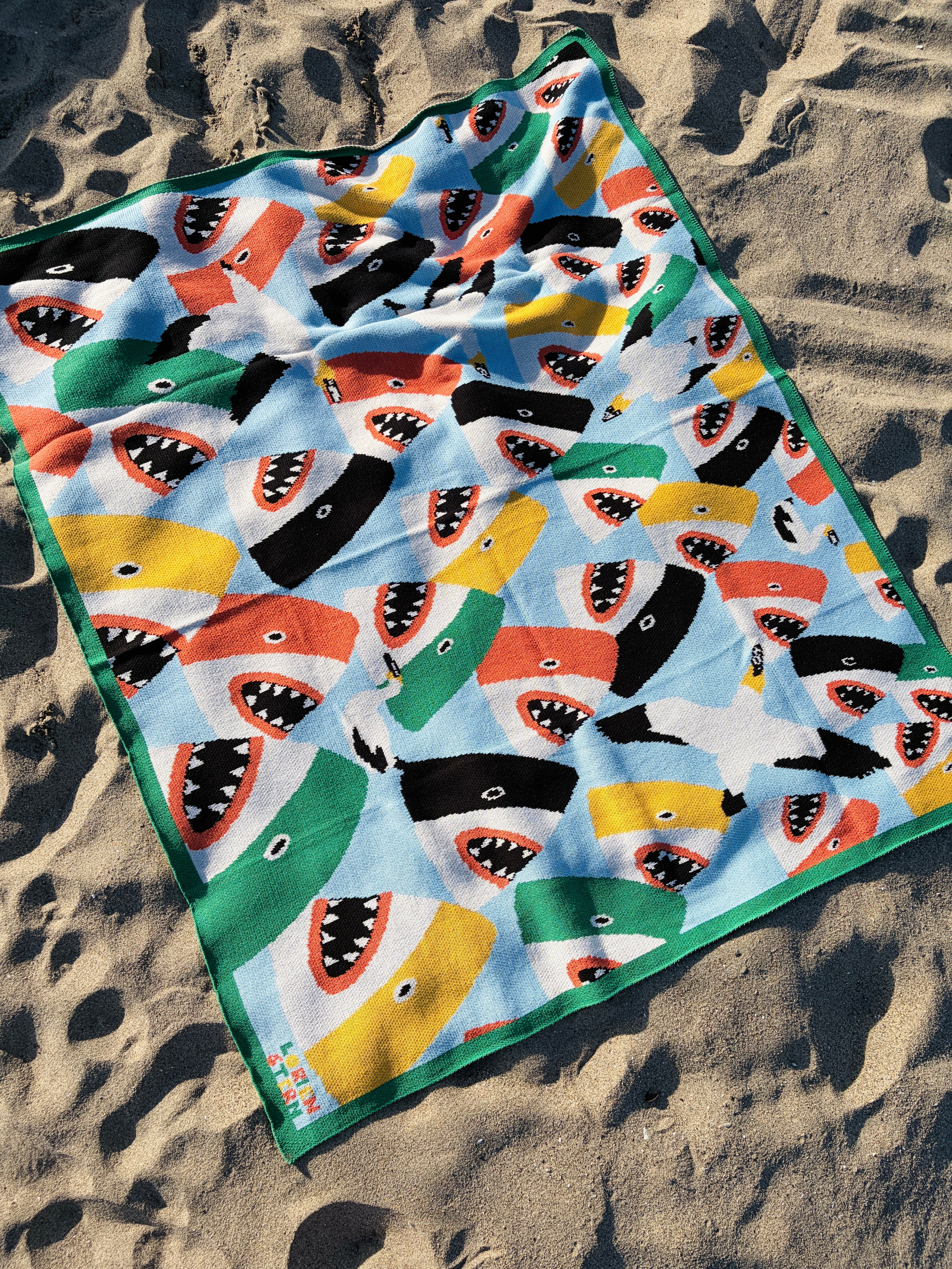 Lorien Stern Shark Park Blanket