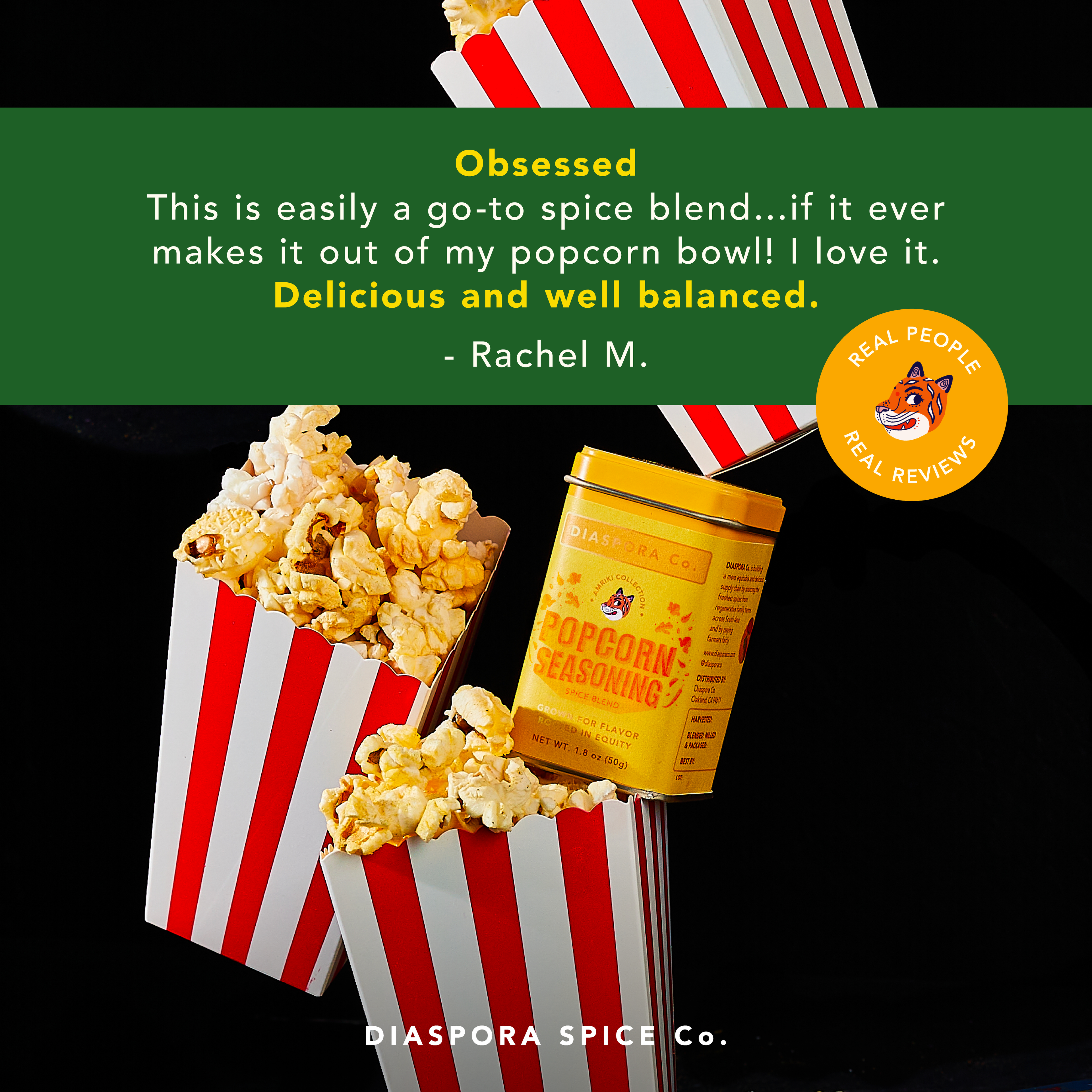 Diaspora Popcorn Seasoning
