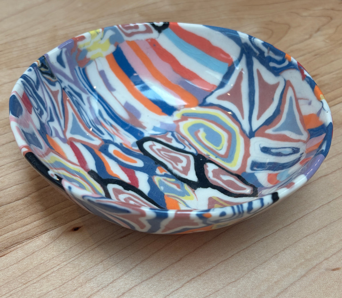 Victoria Rickson Small Bowl Swirls