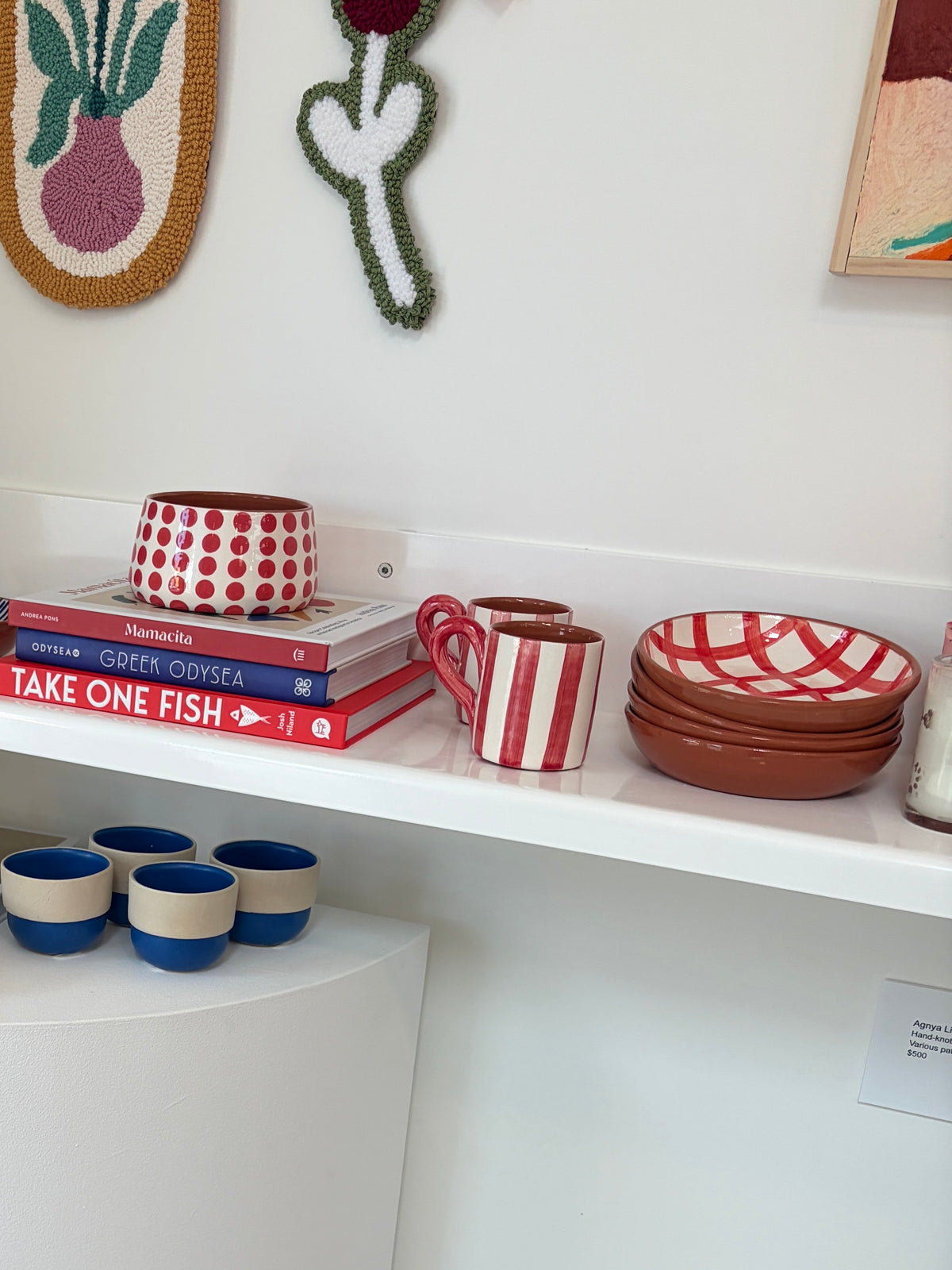 Casa Cubista Vertical Mug Red