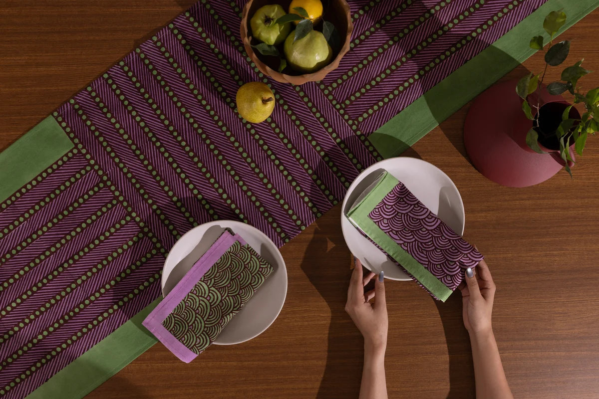 Agnya Machli Napkins Set of 4