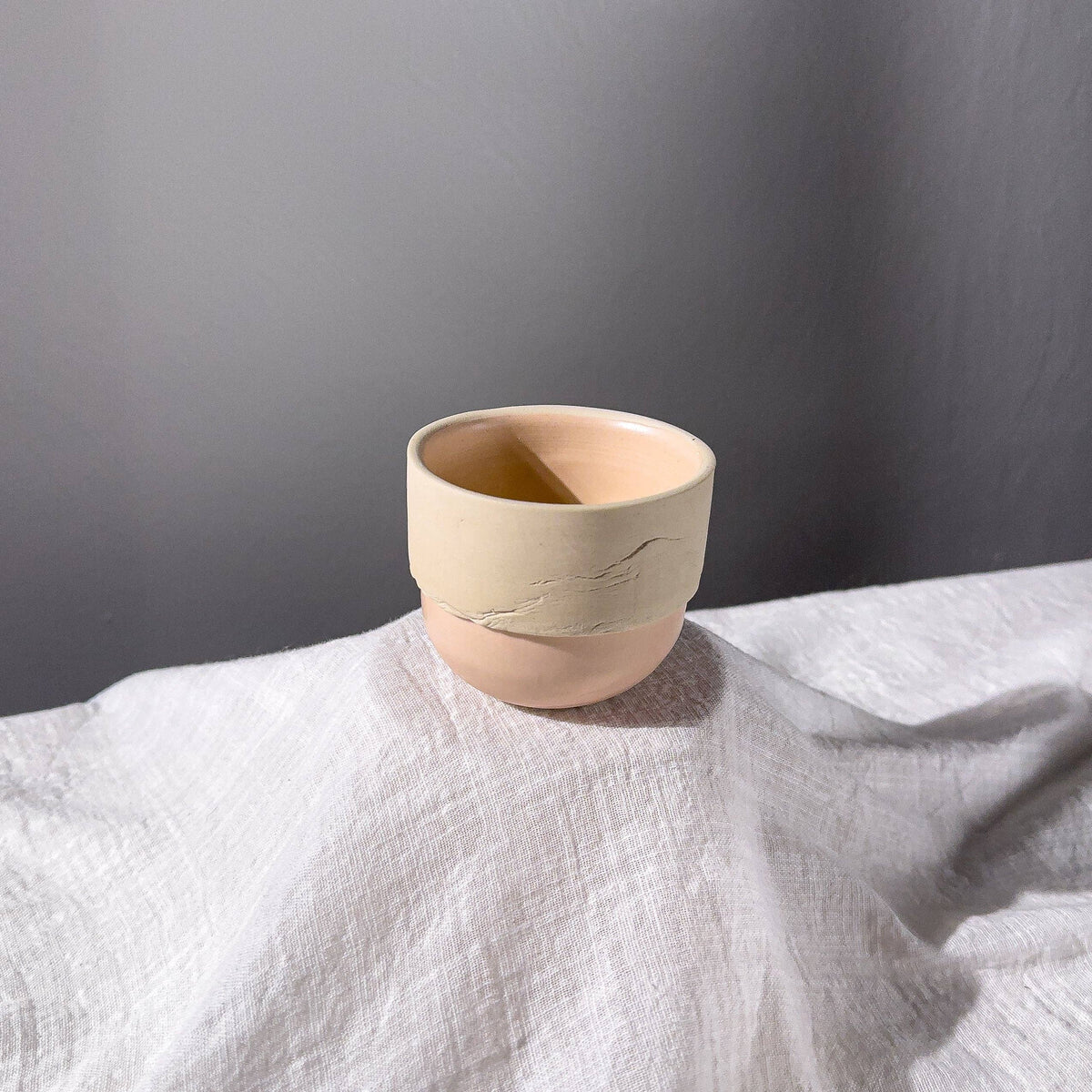 Deep Black Cappuccino Cup