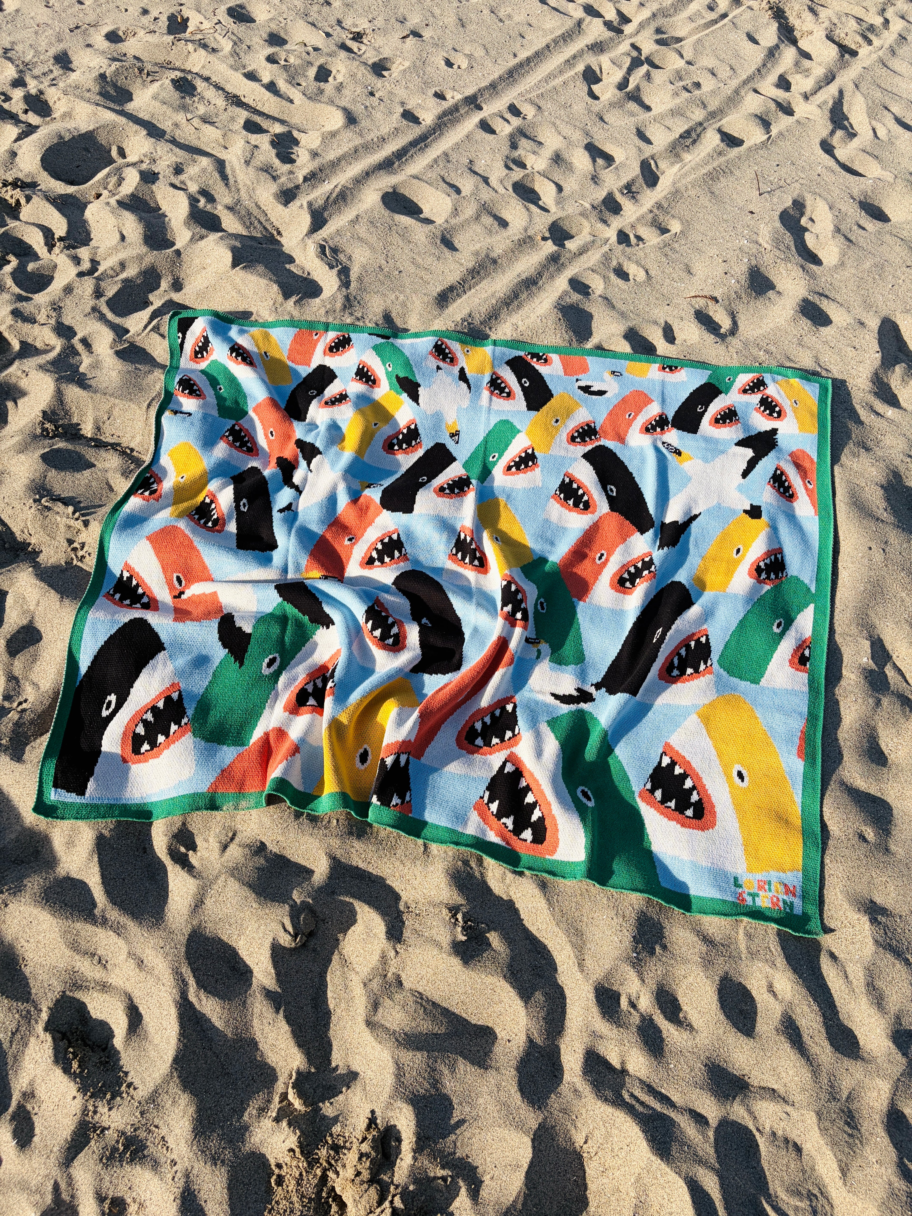 Lorien Stern Shark Park Blanket