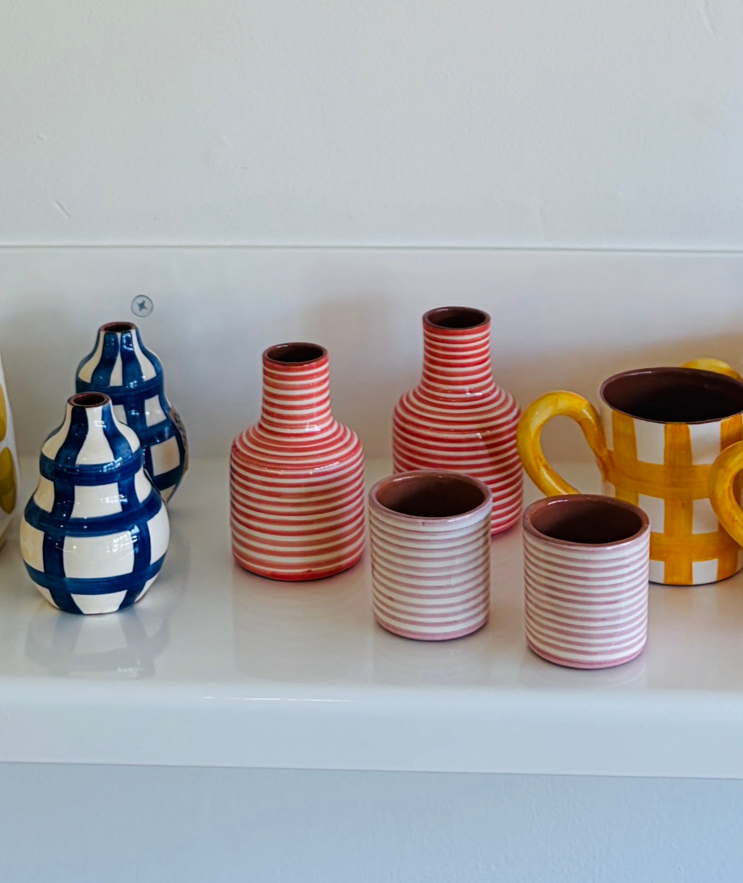 Casa Cubista Stripe Shot Mauve