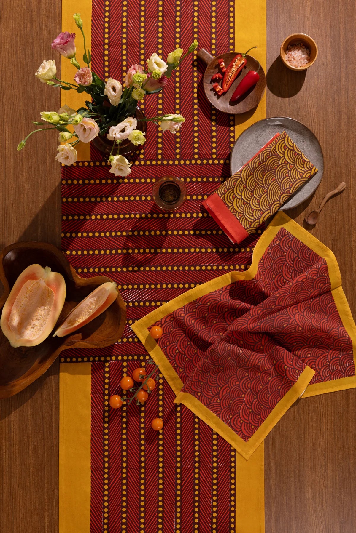 Agnya Mor Cross Table Runner