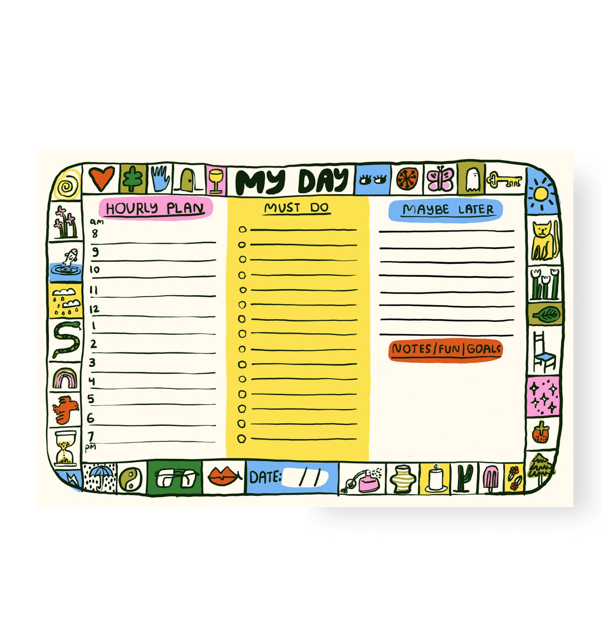 My Day Planner People I’ve Loved