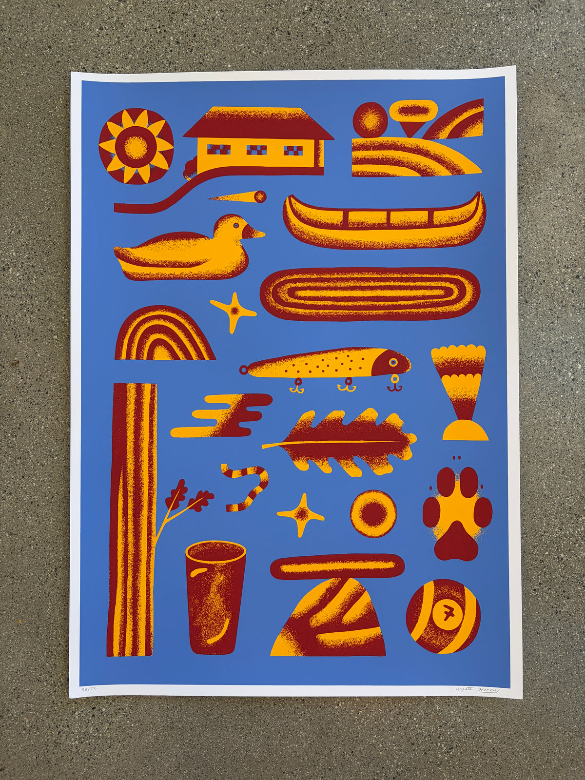 Wyatt Hersey Jaunt Print