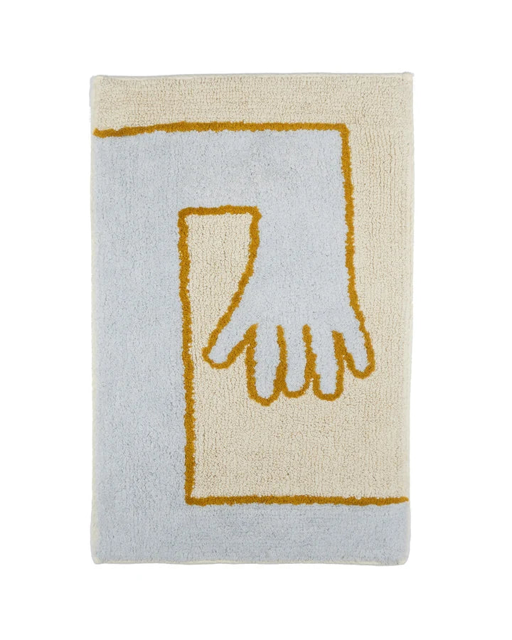 Cold Picnic Embrace Bathmat