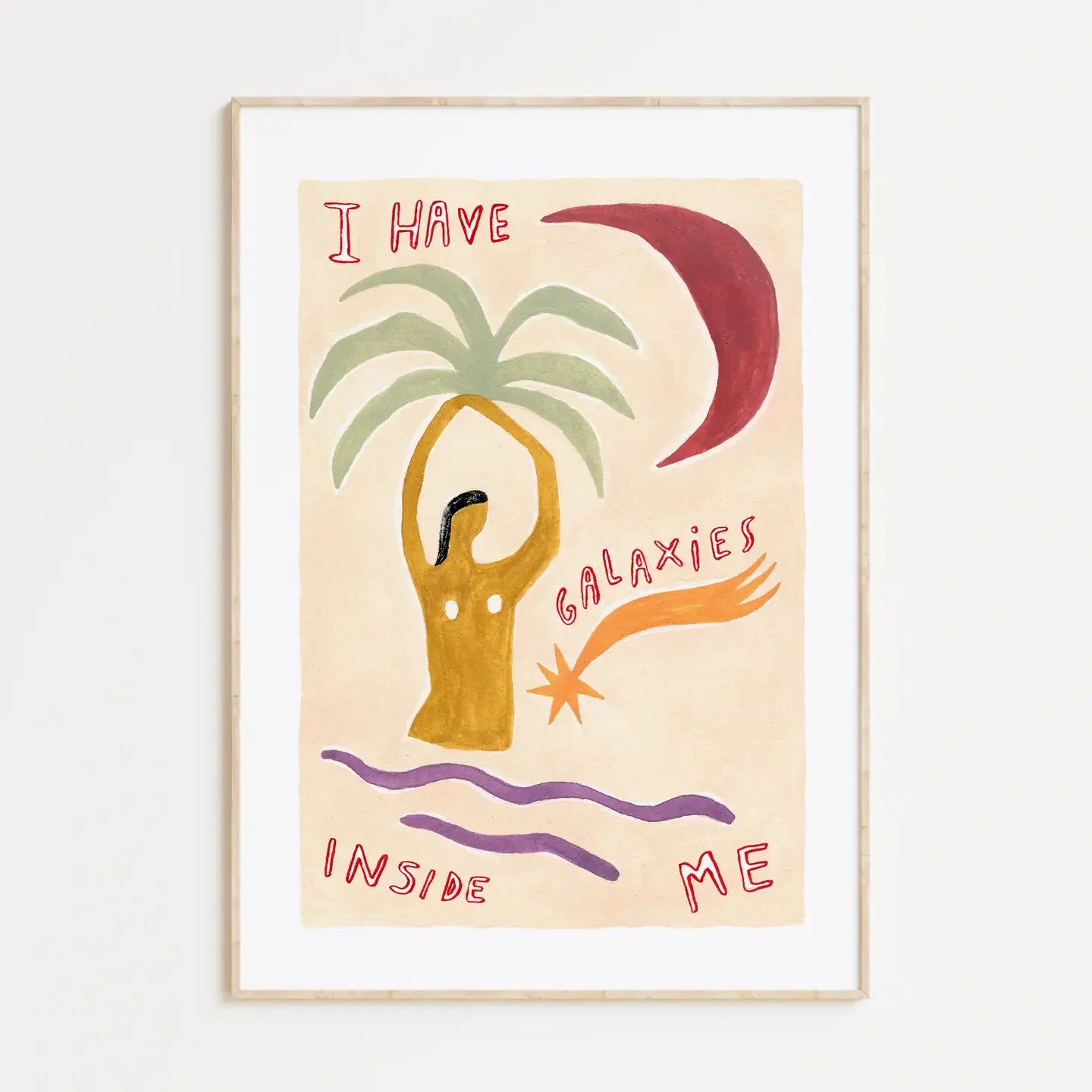 Depeapa "Galaxies" Print