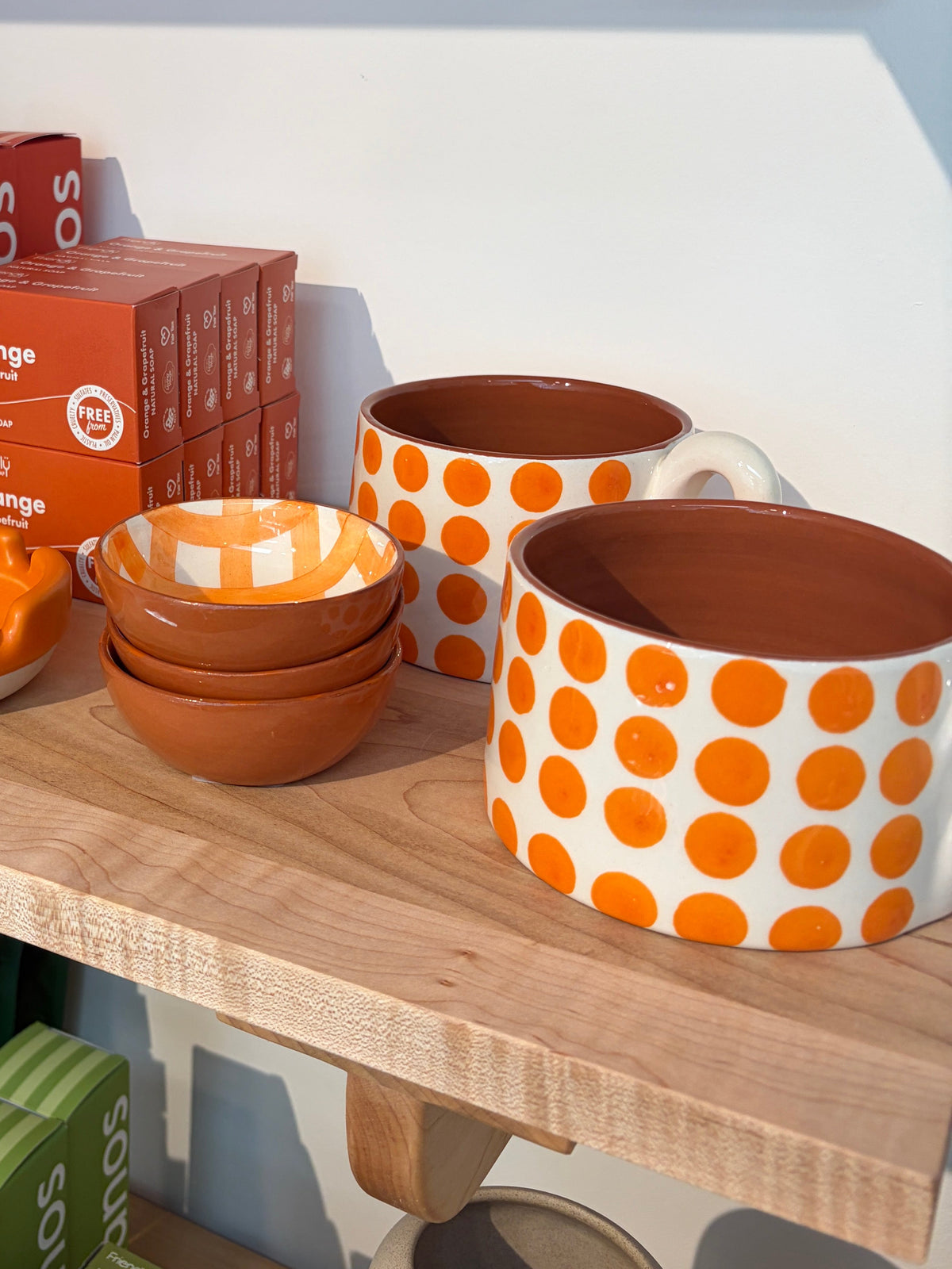 Casa Cubista Flat Mug Orange