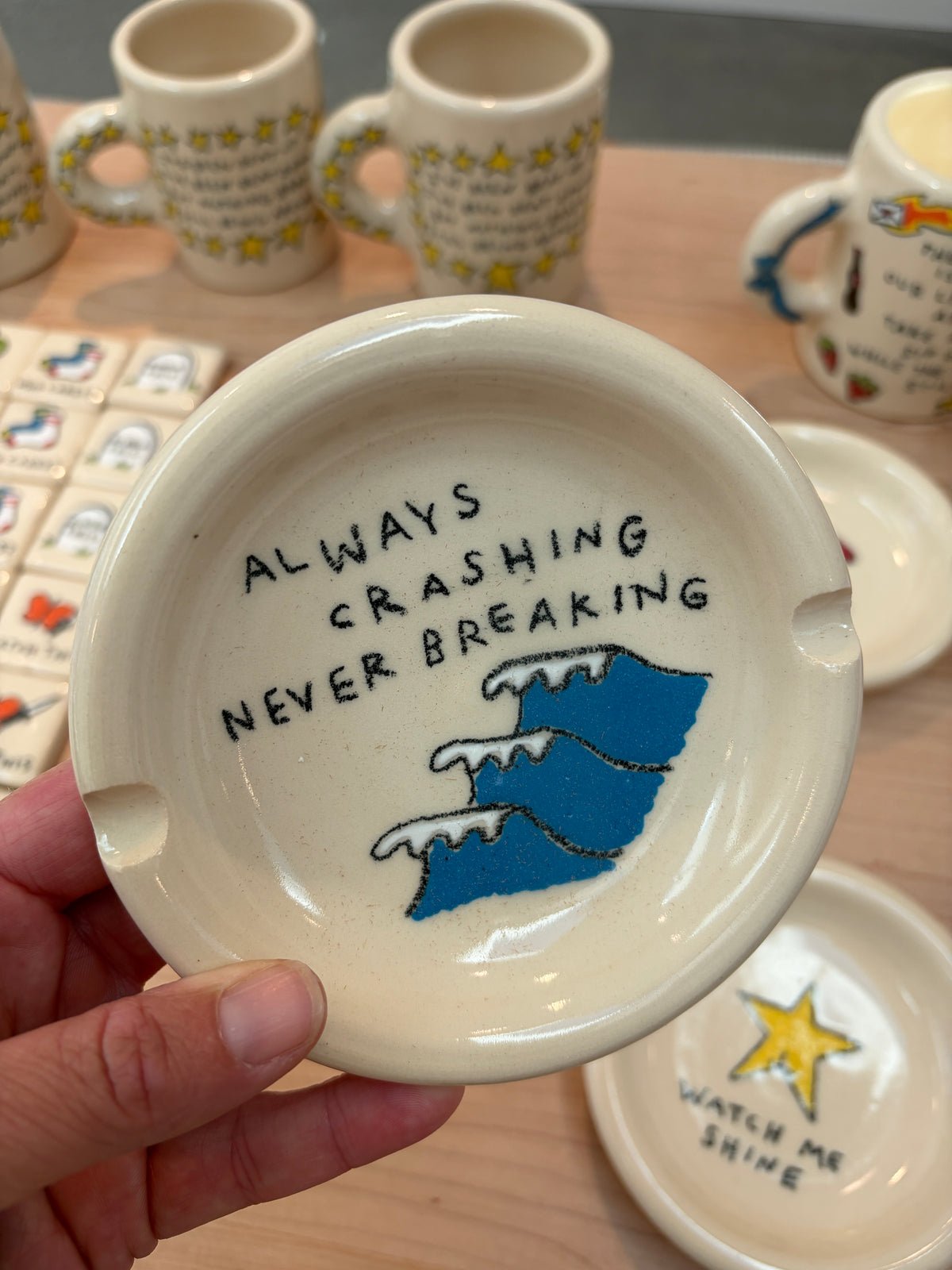 Steve Stringer Ashtray Always Crashing Never Breaking