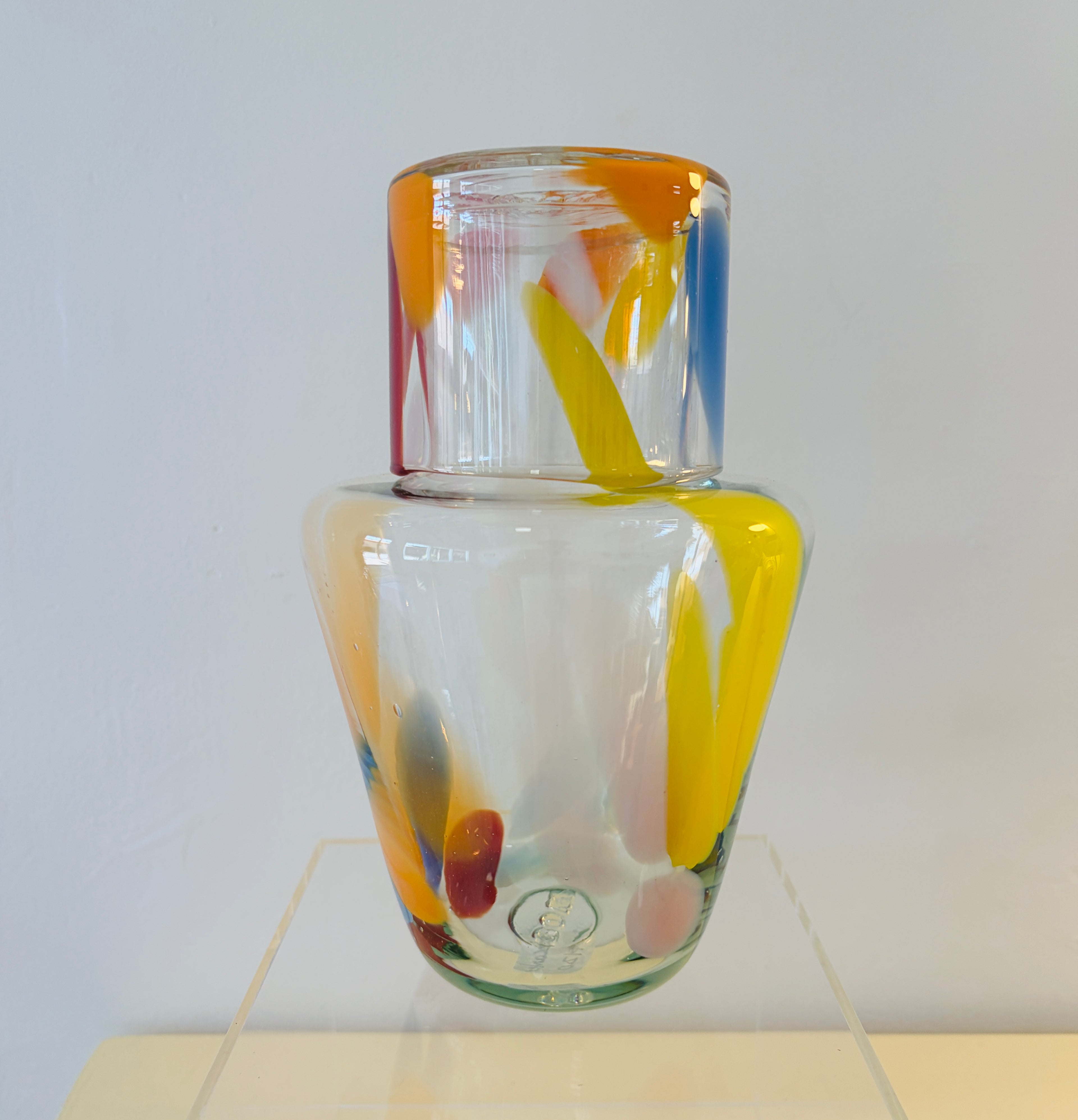 Bow Glass Works Decanter Tutti Frutti