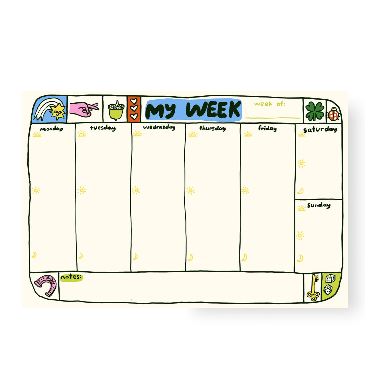 My Week Planner People I’ve Loved