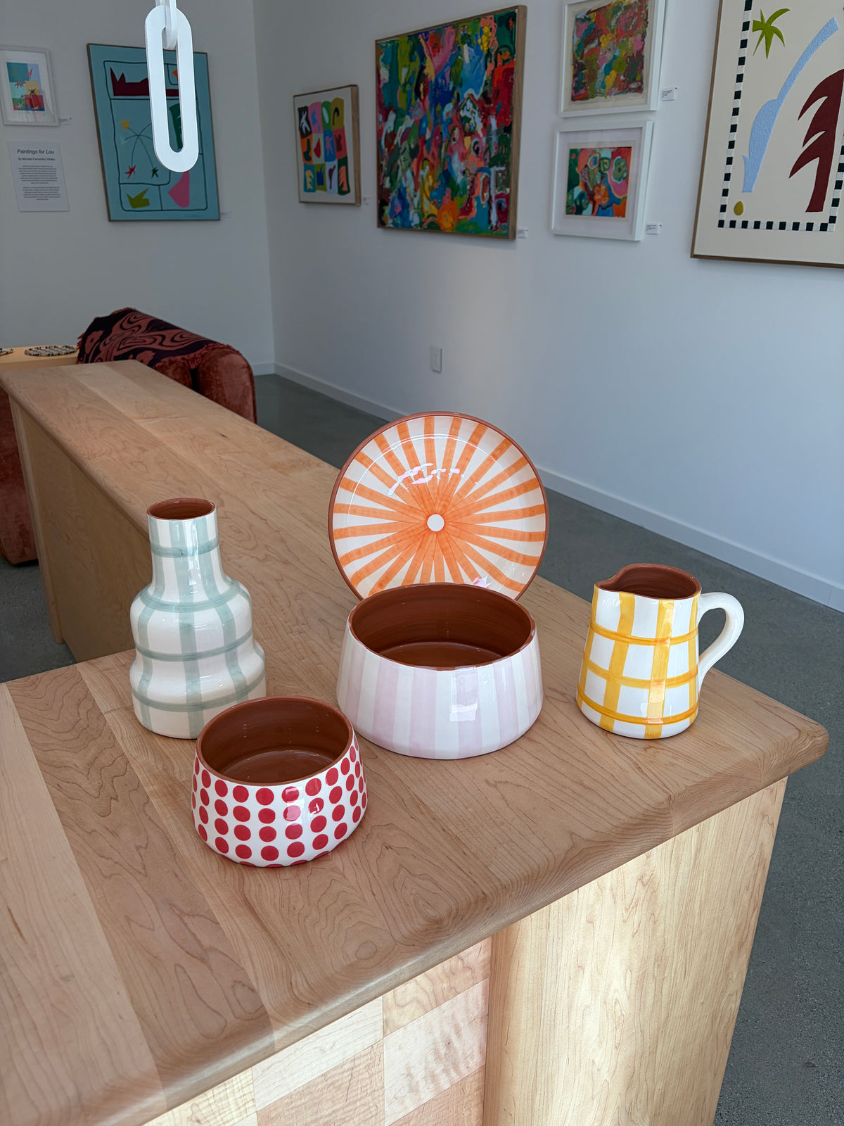 Casa Cubista Ray Bowls Large Orange