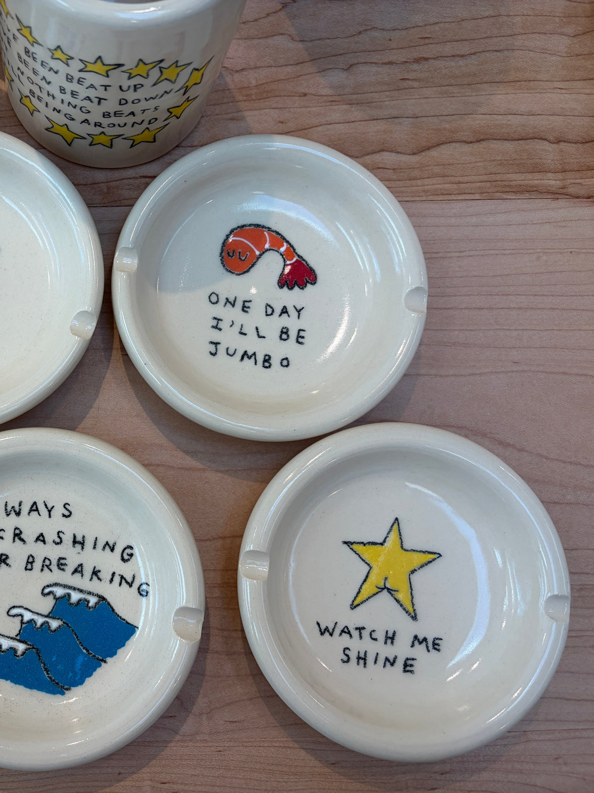 Steve Stringer Ashtray One Day I’ll Be Jumbo