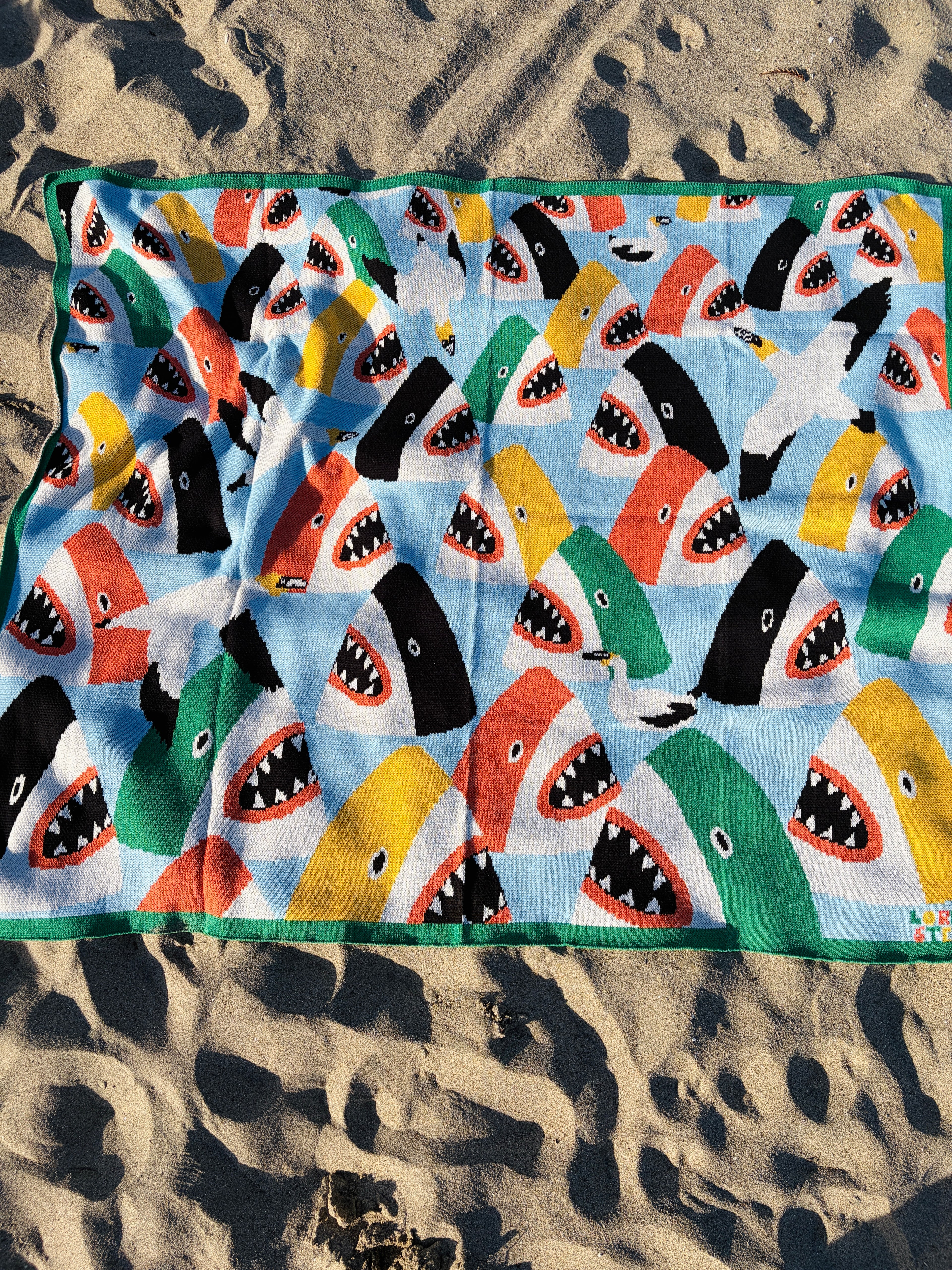 Lorien Stern Shark Park Blanket