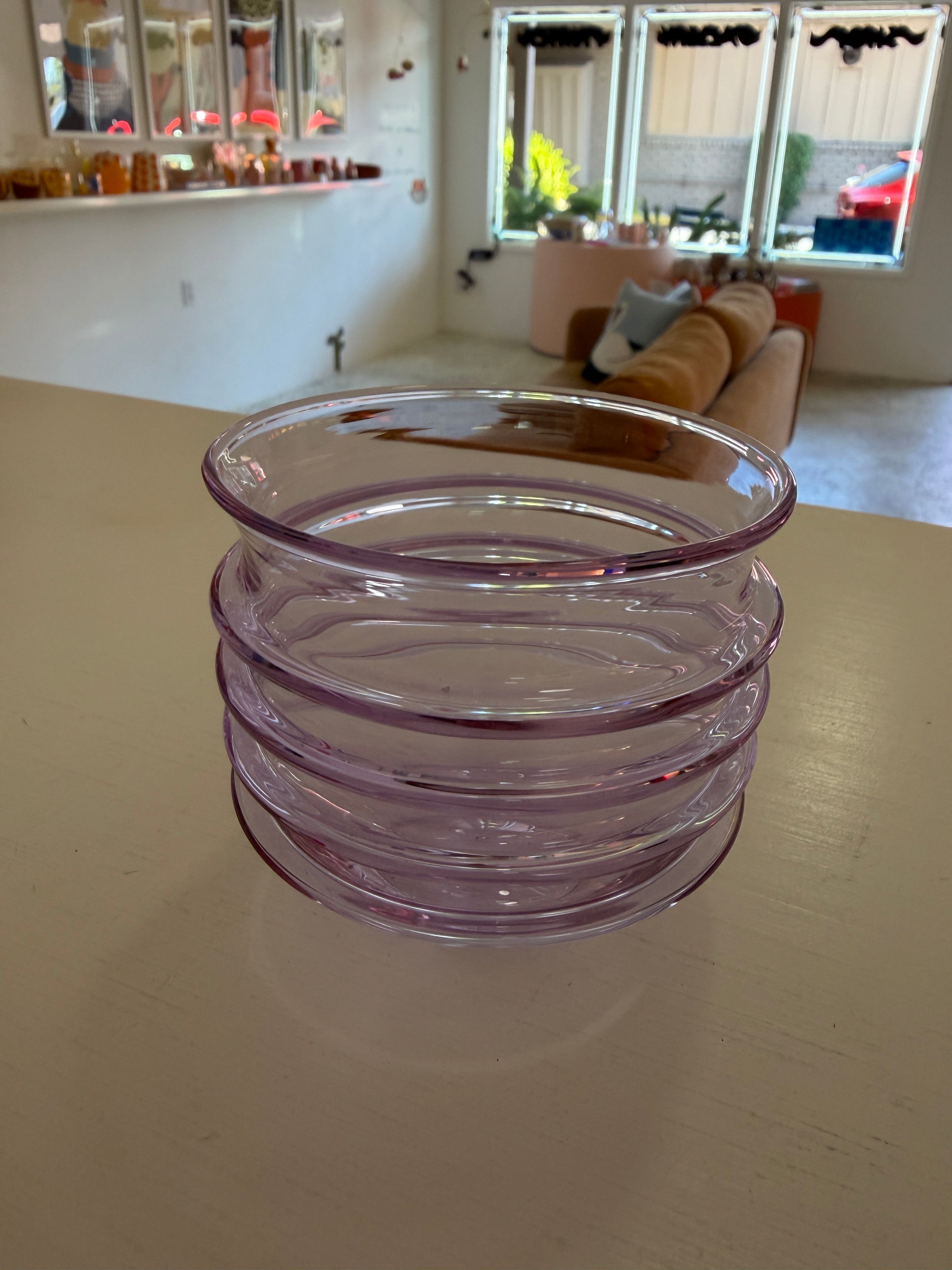 Primitive Glass Stackable Cups