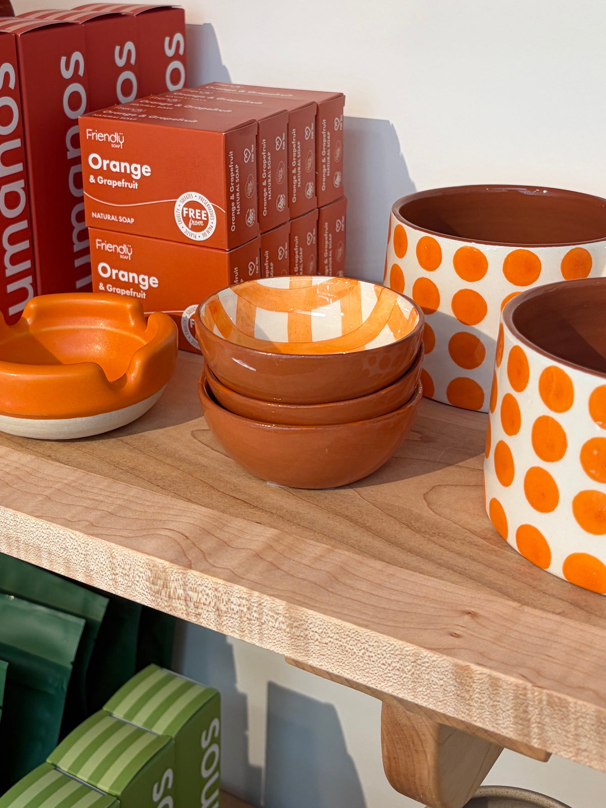 Casa Cubista Bowls Mini Orange Grid
