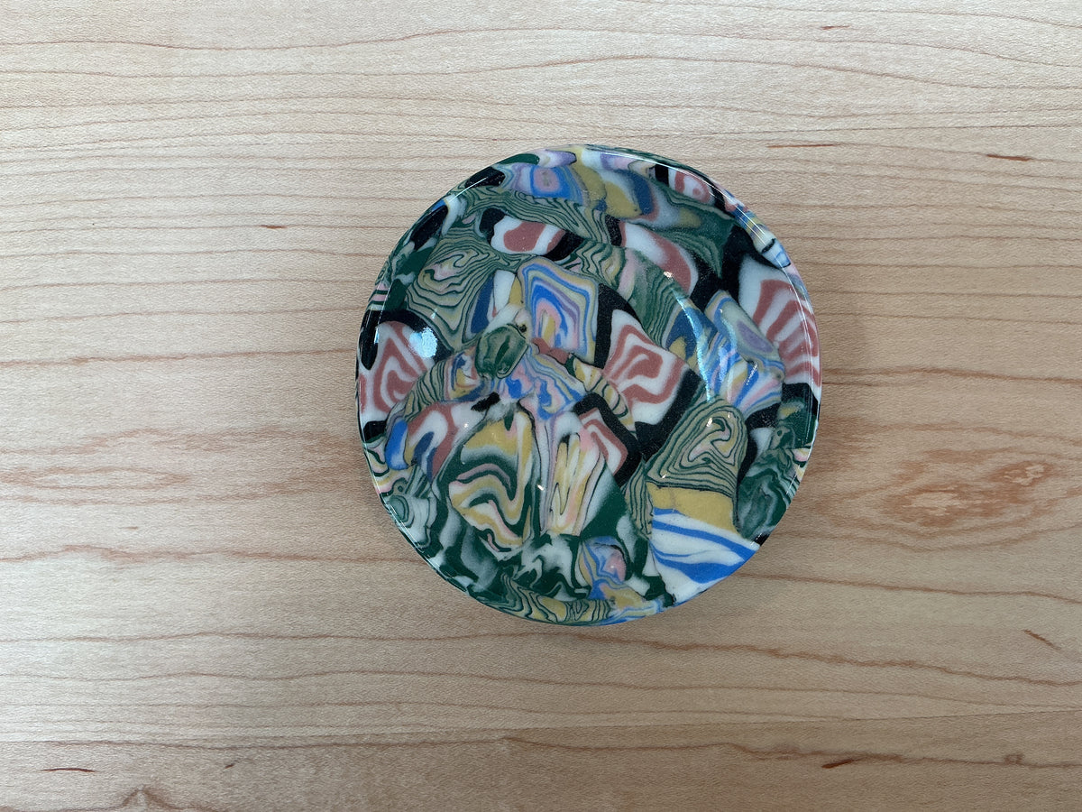 Victoria Rickson Mini Bowl Marbled Green