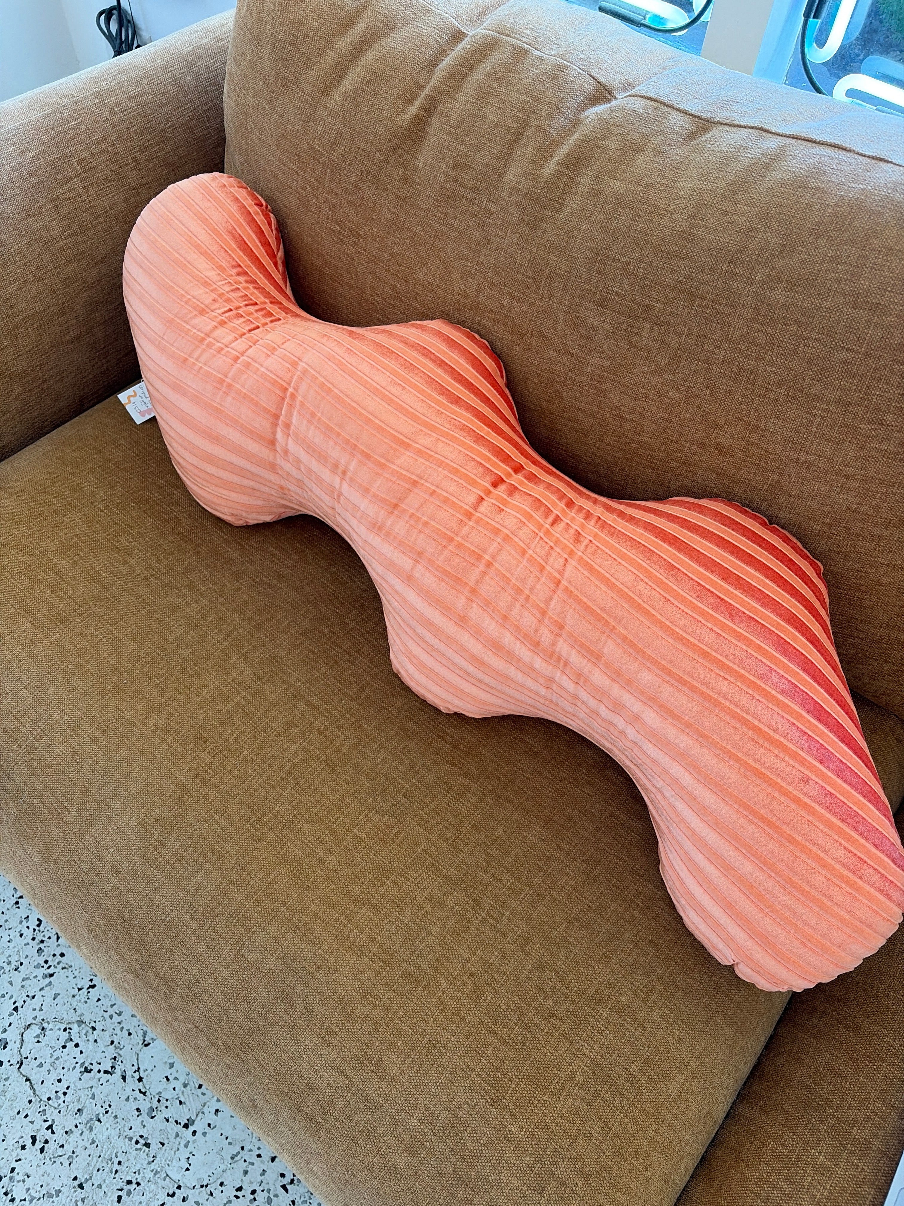 Annie Atxell Striped Coral Wiggle