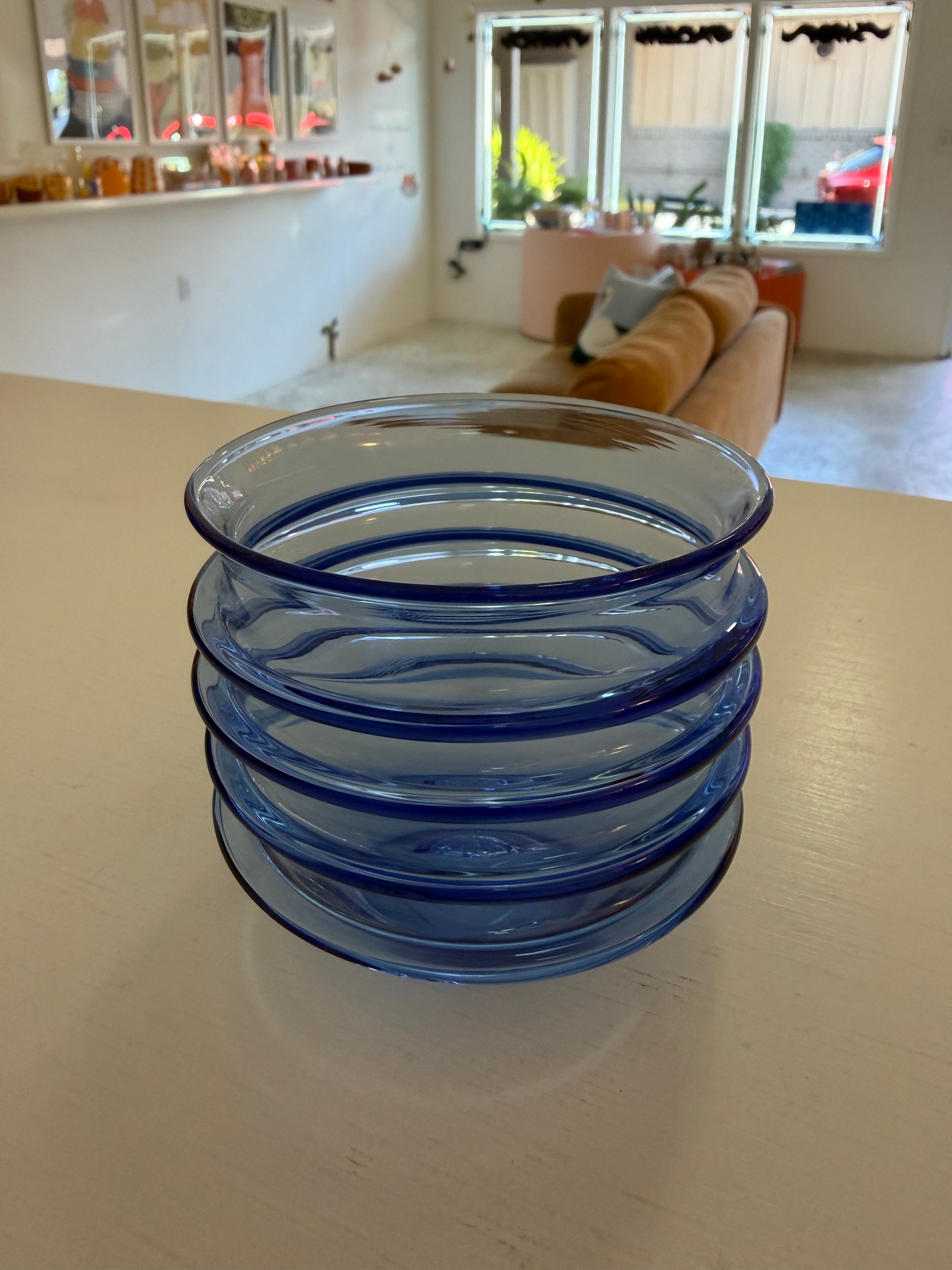 Primitive Glass Stackable Cups