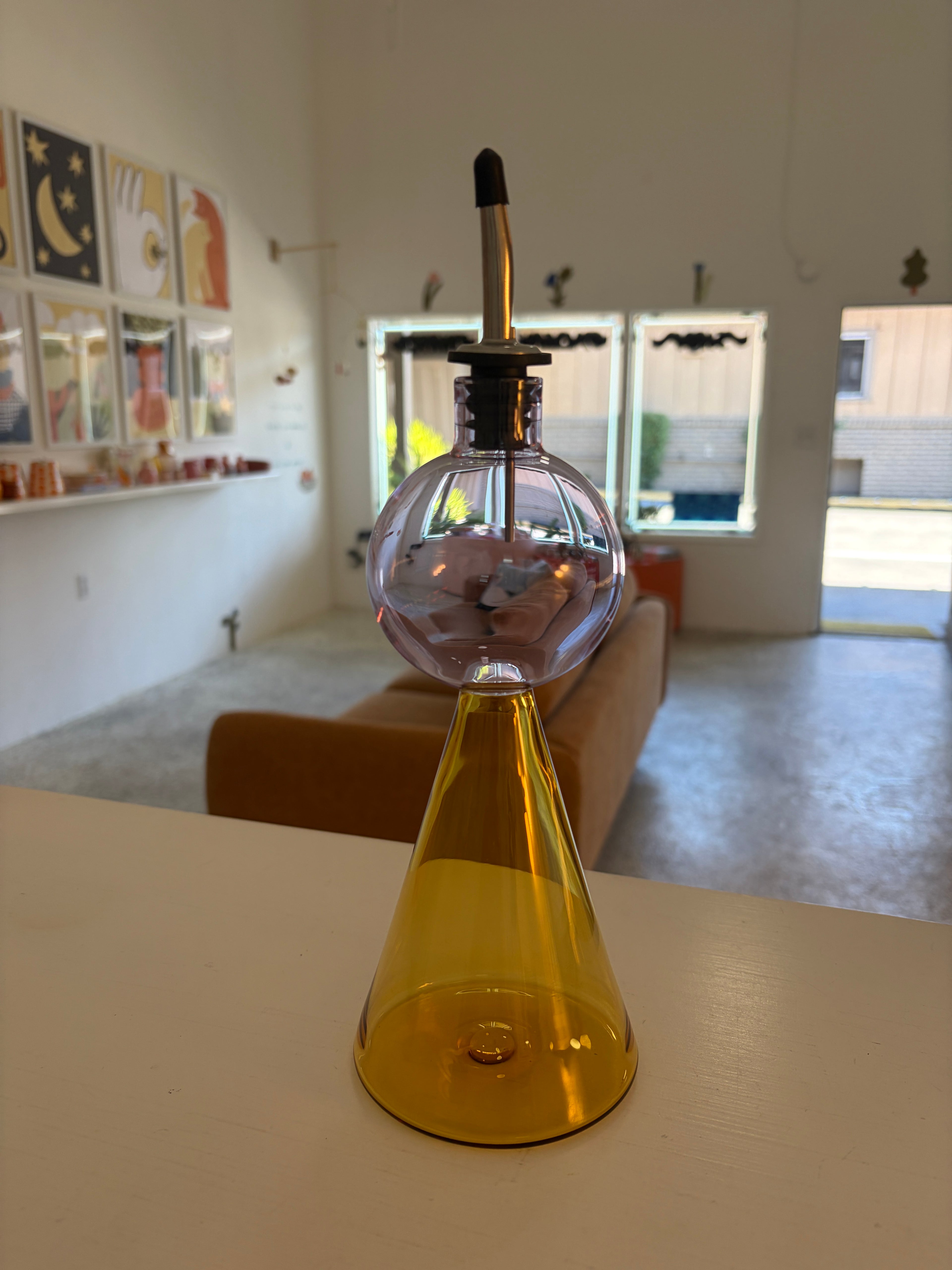 Primitive Glass Decanter