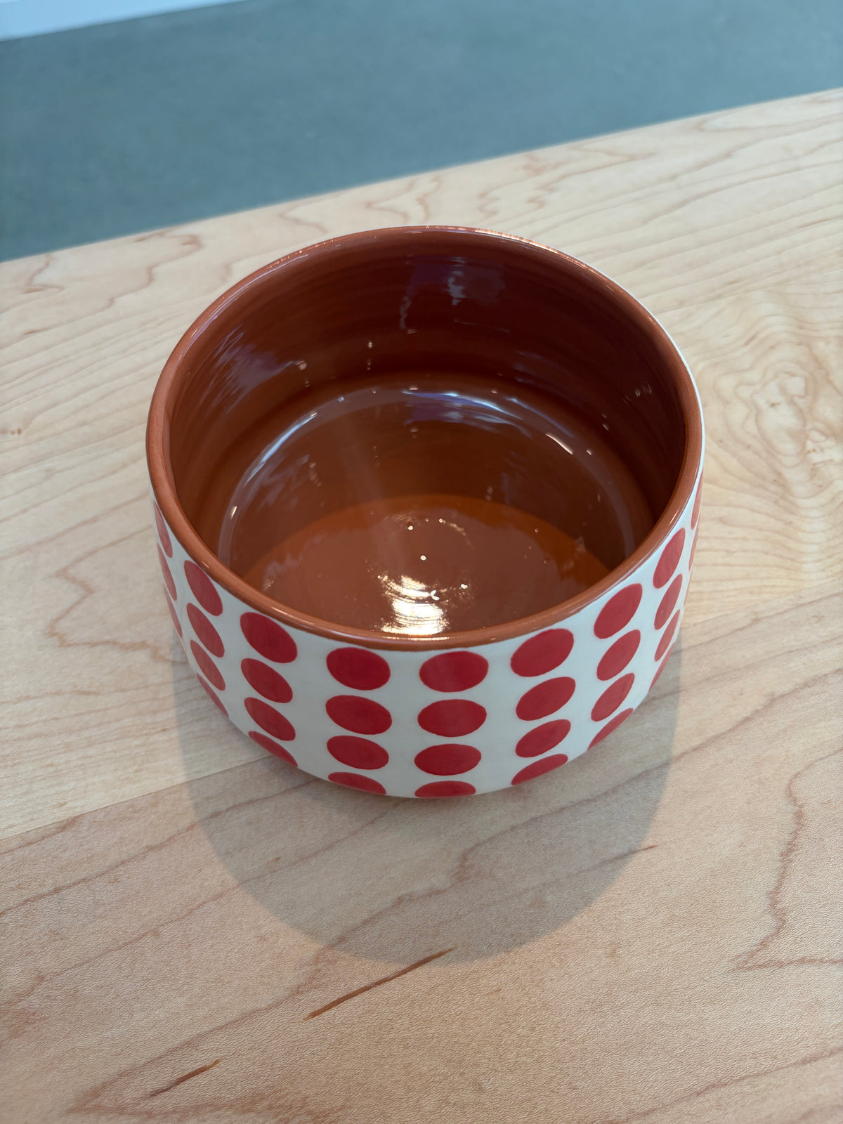 Casa Cubista Tapered Bowls Small Red