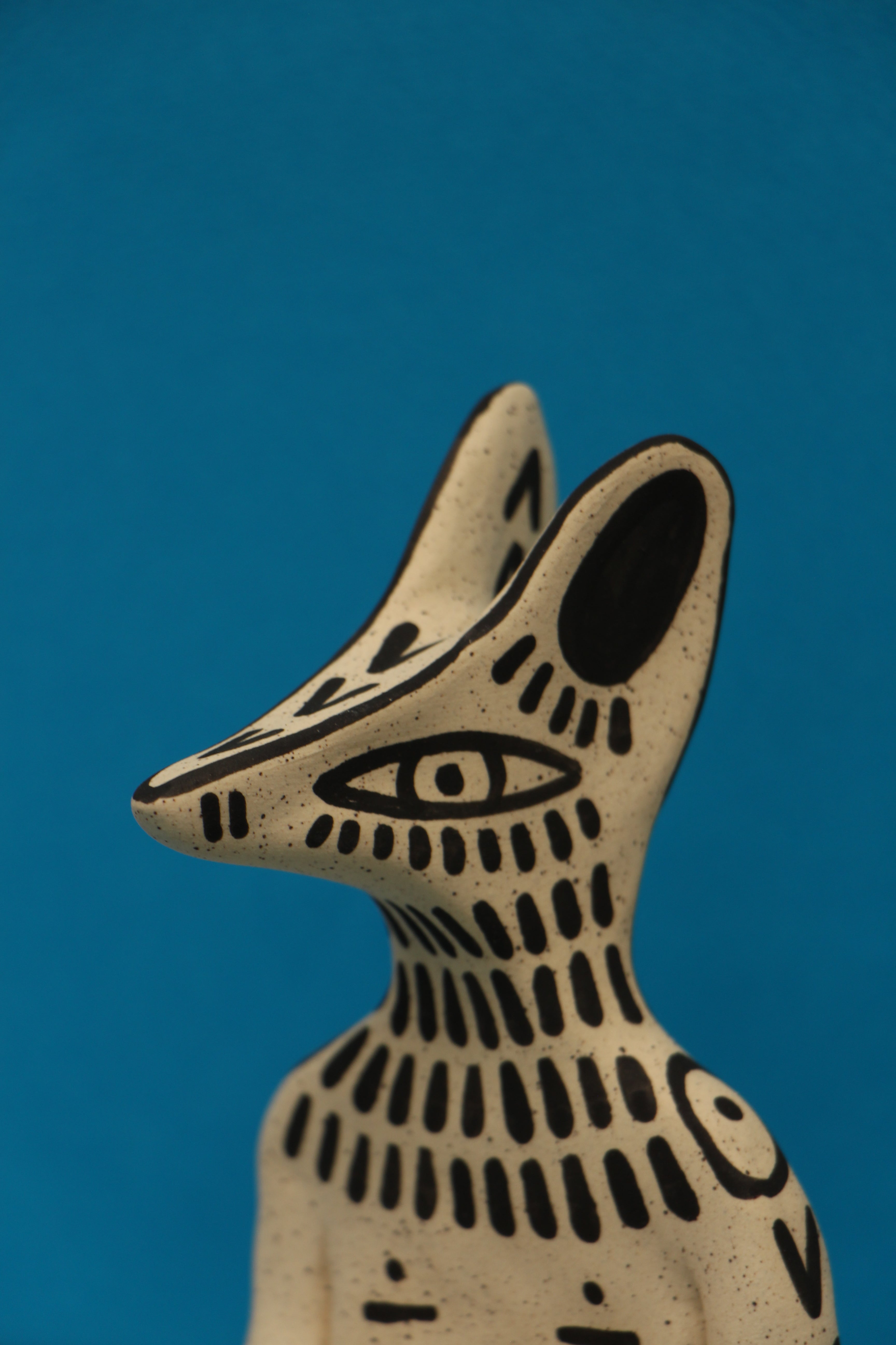 Perro y Arena "El Coyote Guardian"