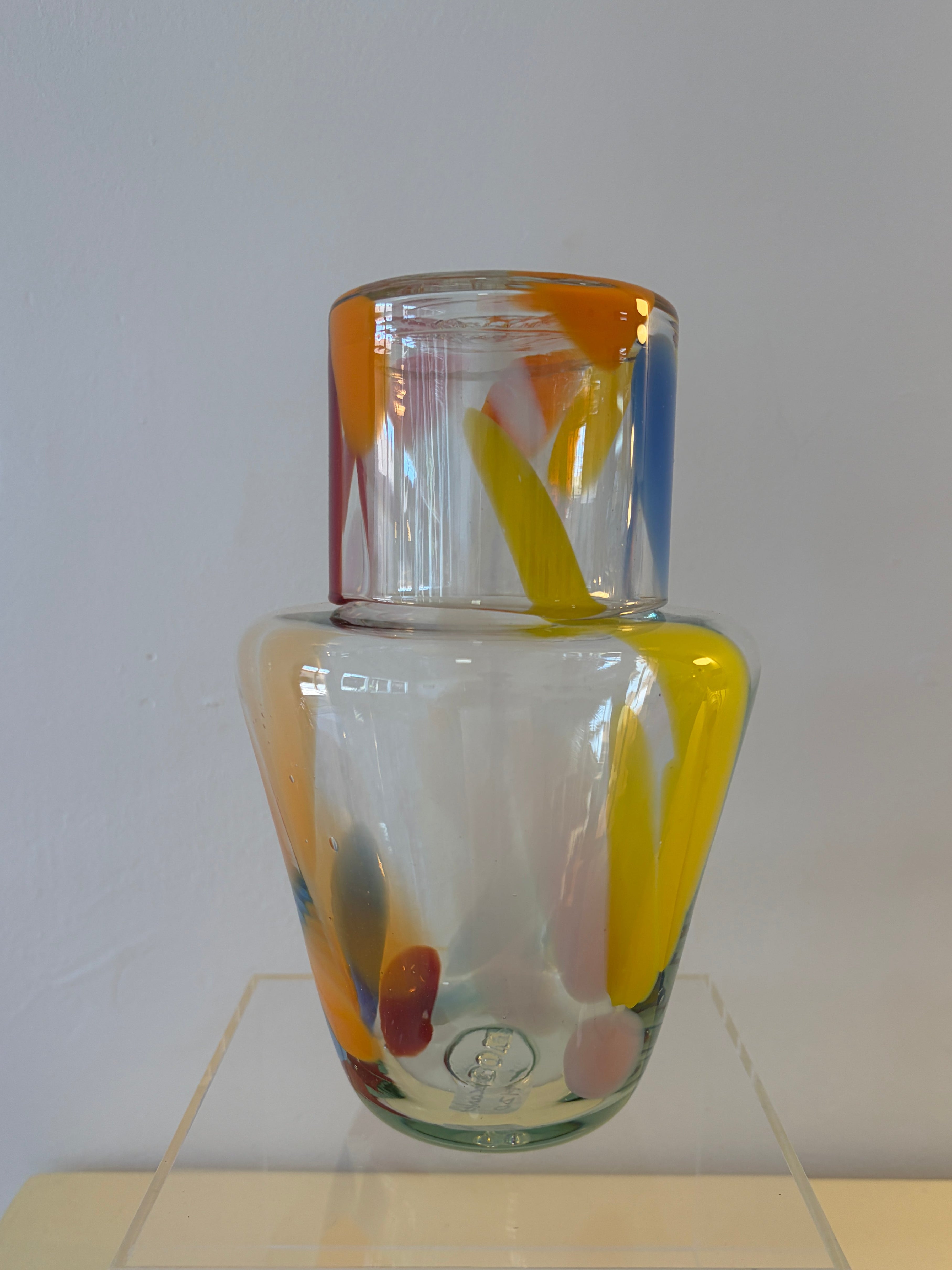 Bow Glass Works Decanter Tutti Frutti