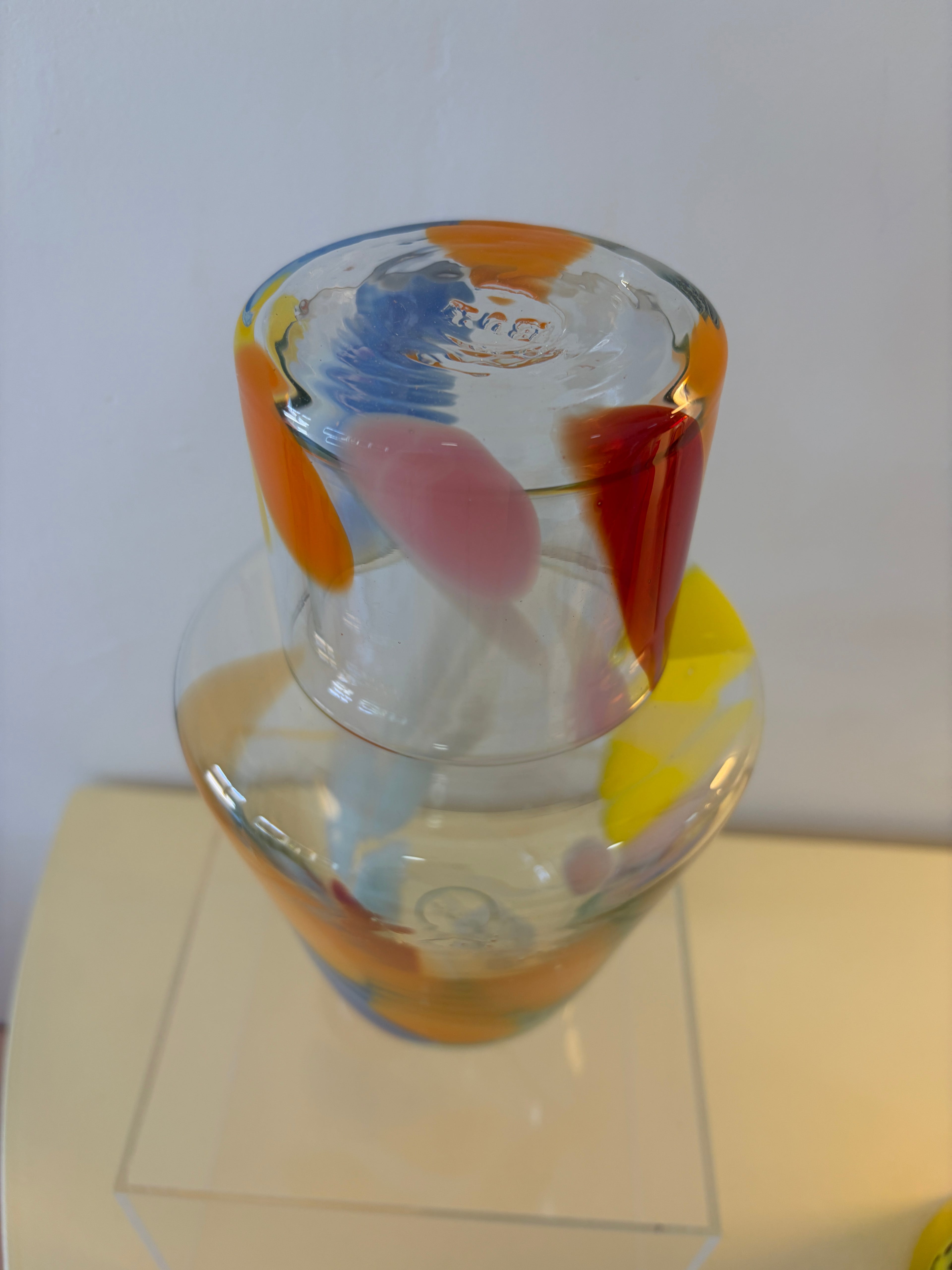 Bow Glass Works Decanter Tutti Frutti
