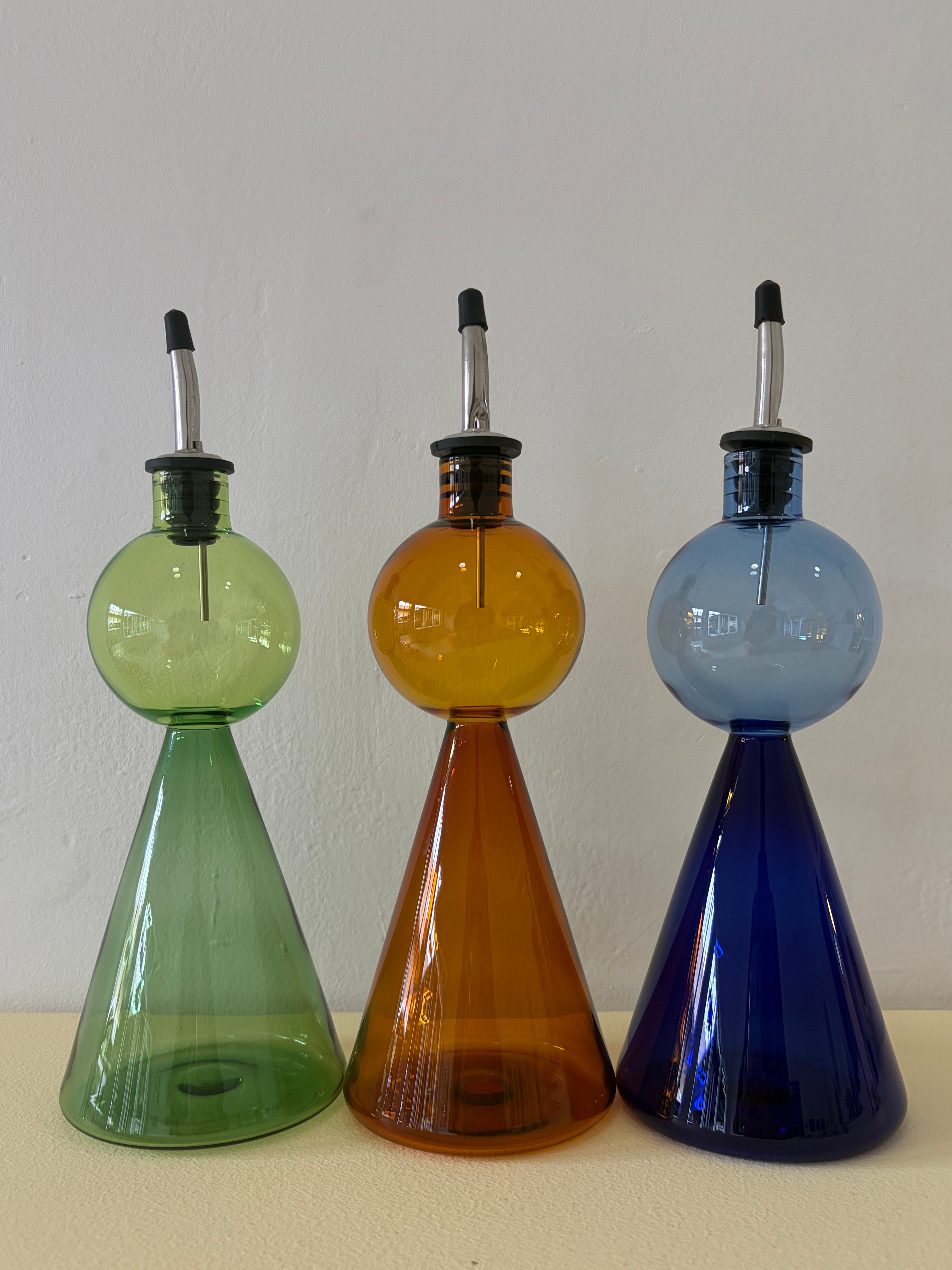 Primitive Glass Oil Cruet