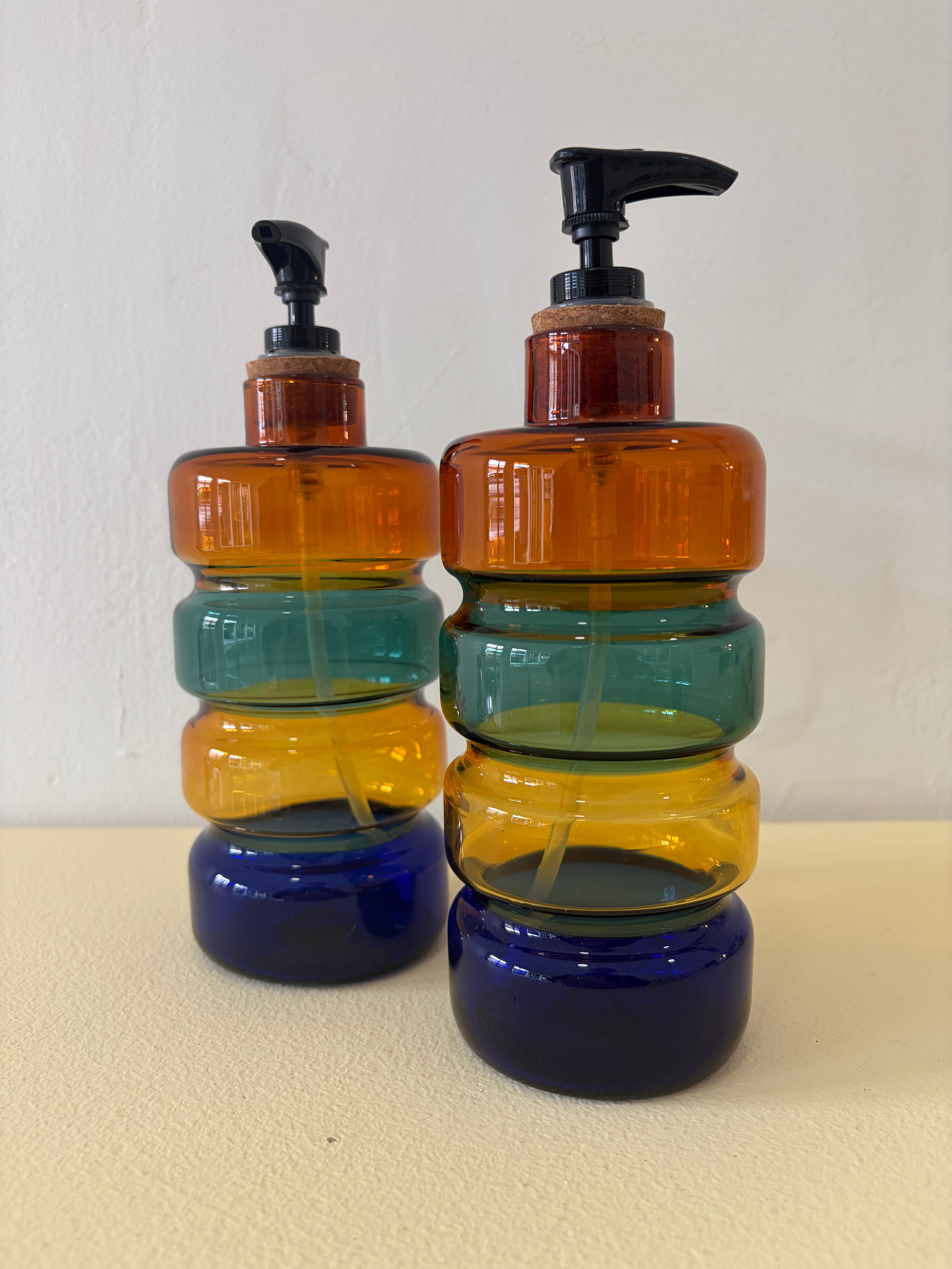Primitive Glass Soap Dispenser