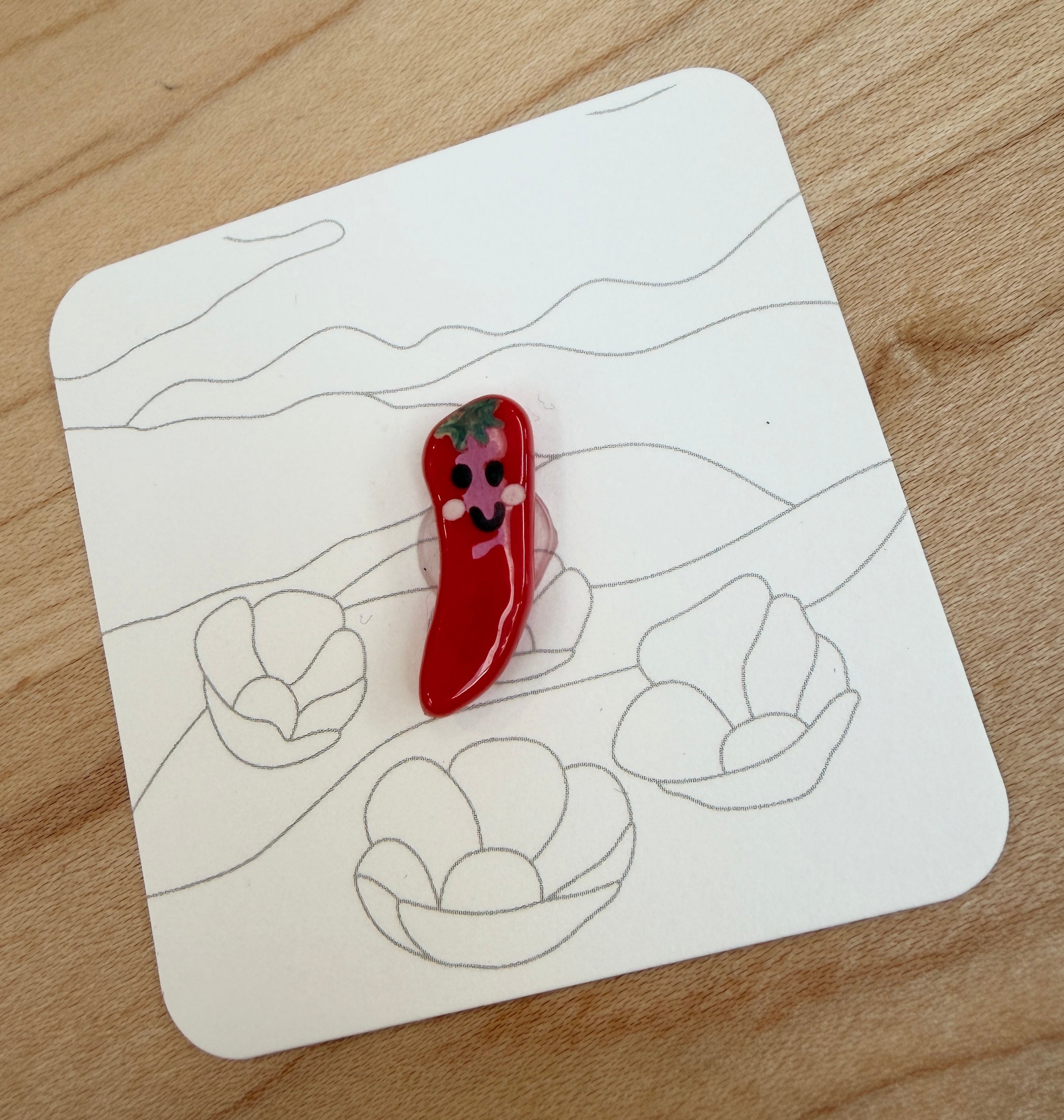 Chili Pepper Magnet