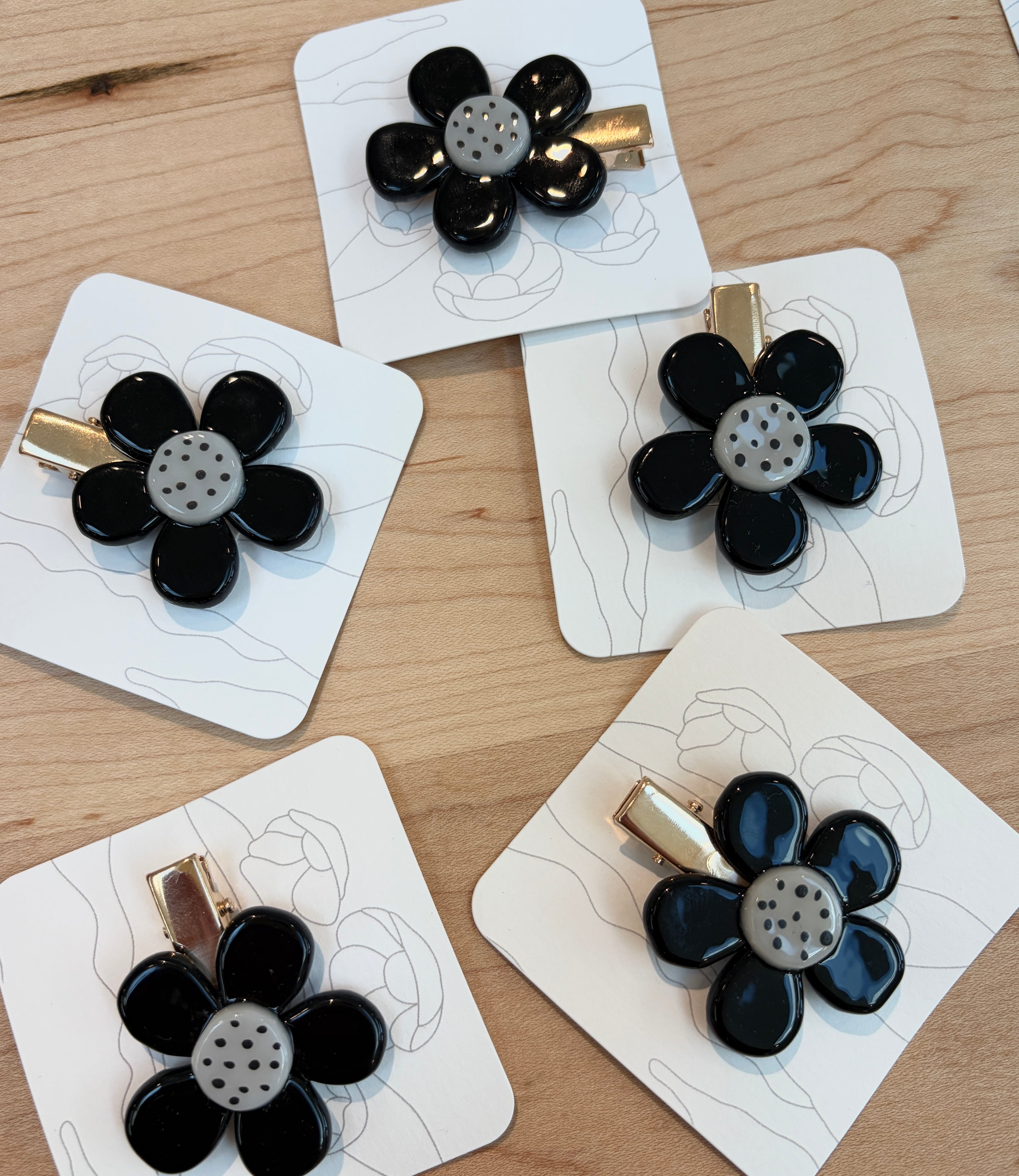 Flower Hair Clip