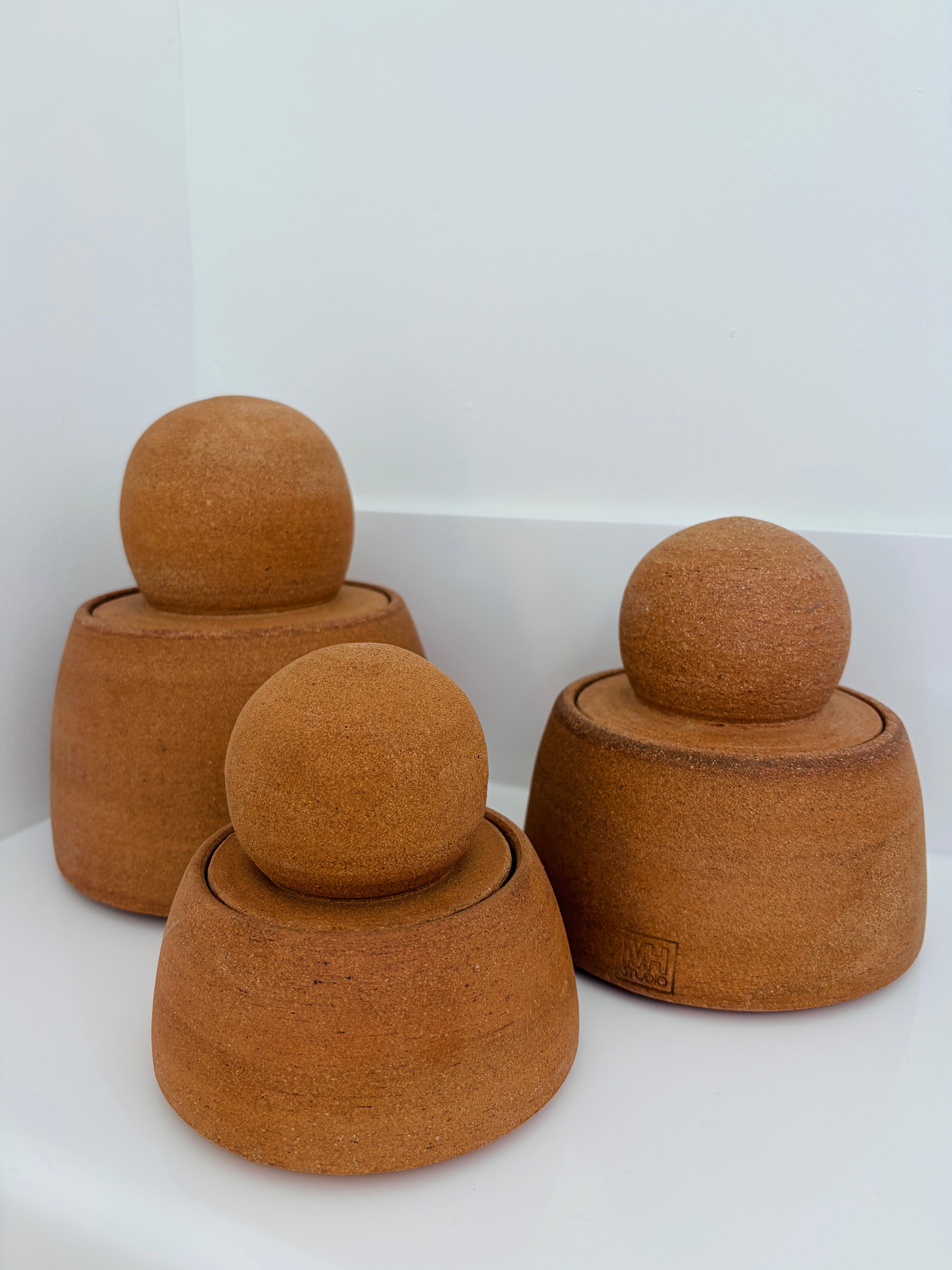 MH Studio Terracotta Stash Jar