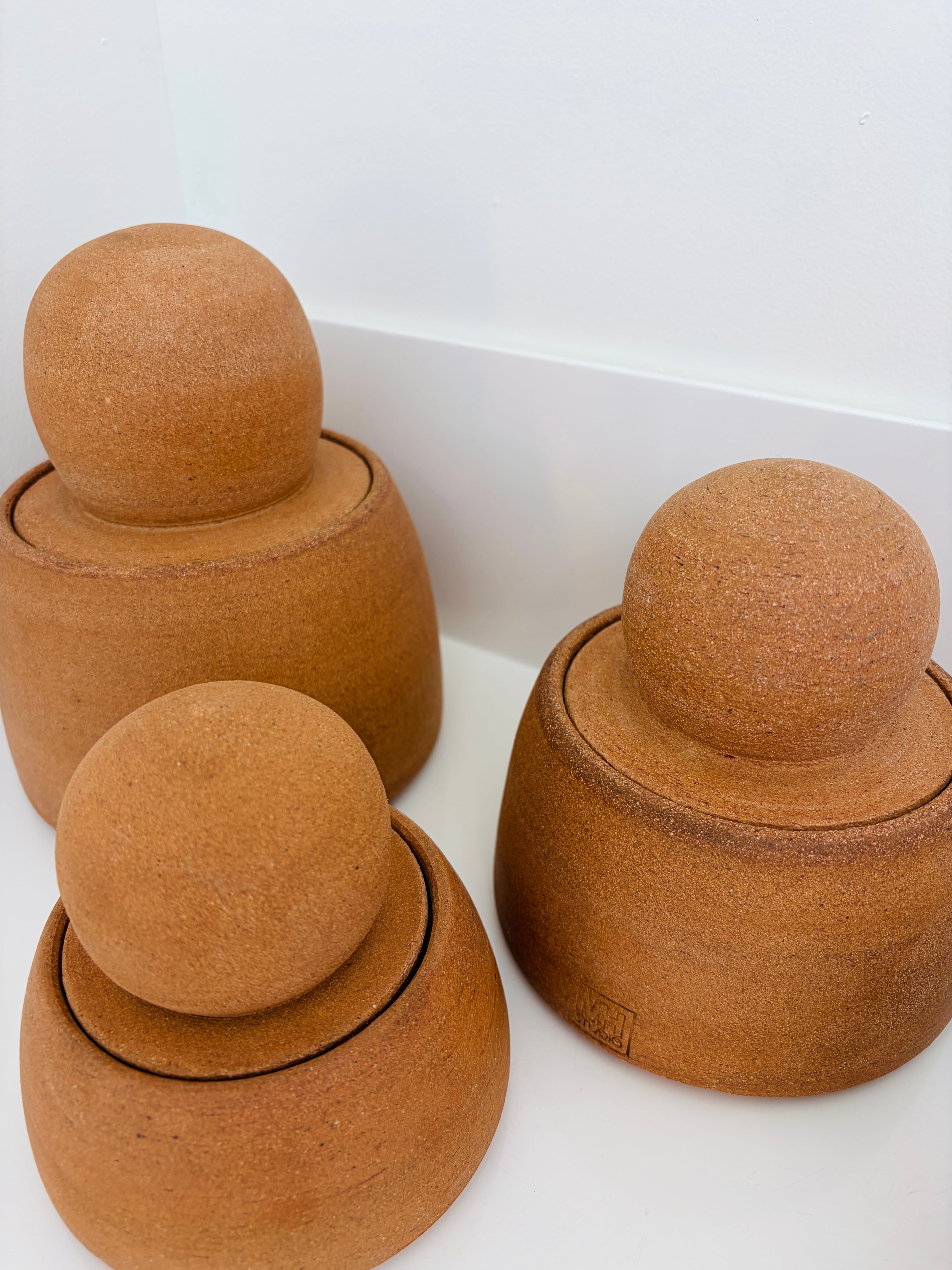MH Studio Terracotta Stash Jar