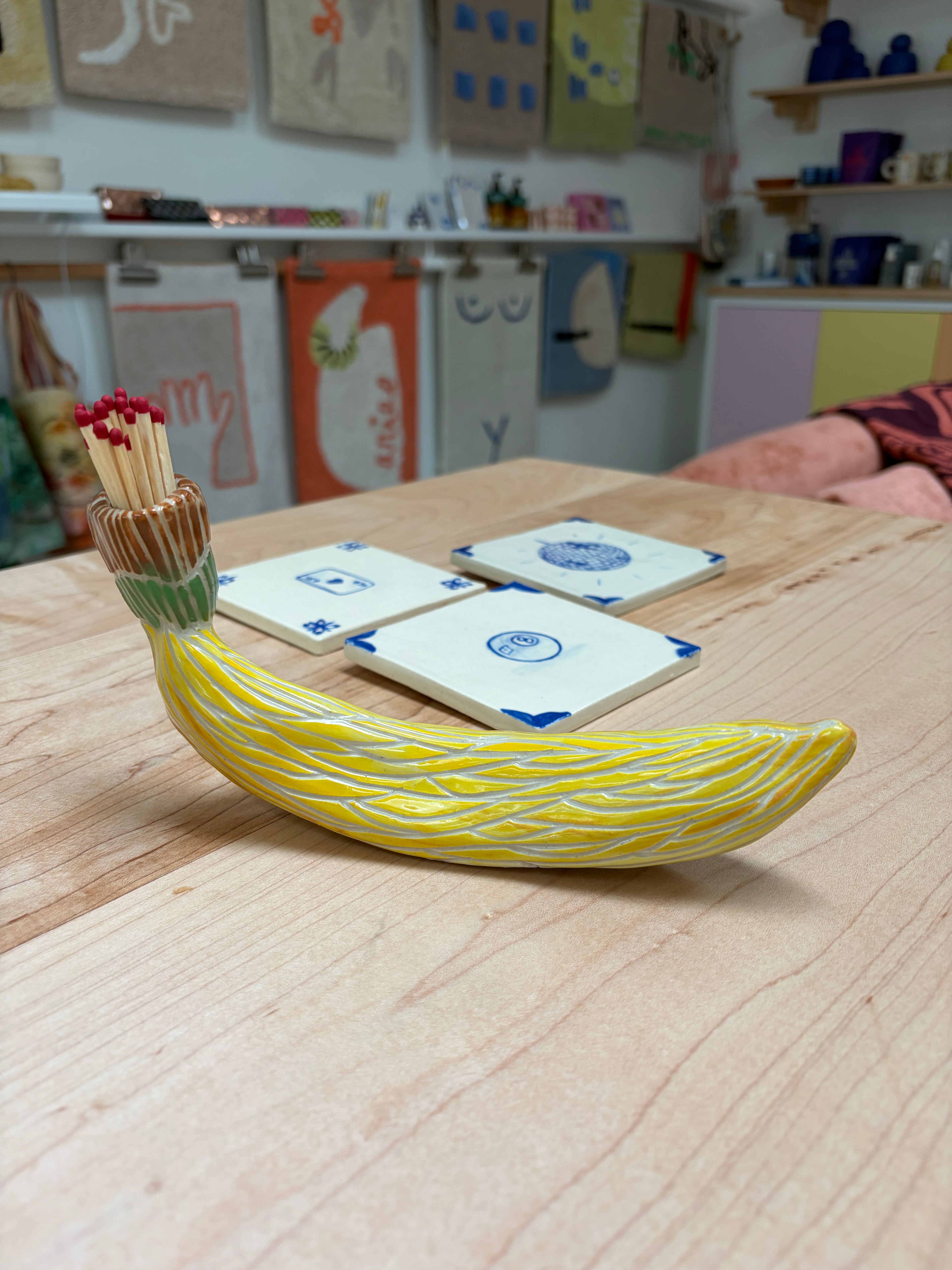 Christiana Coop Banana Toothpick Holder