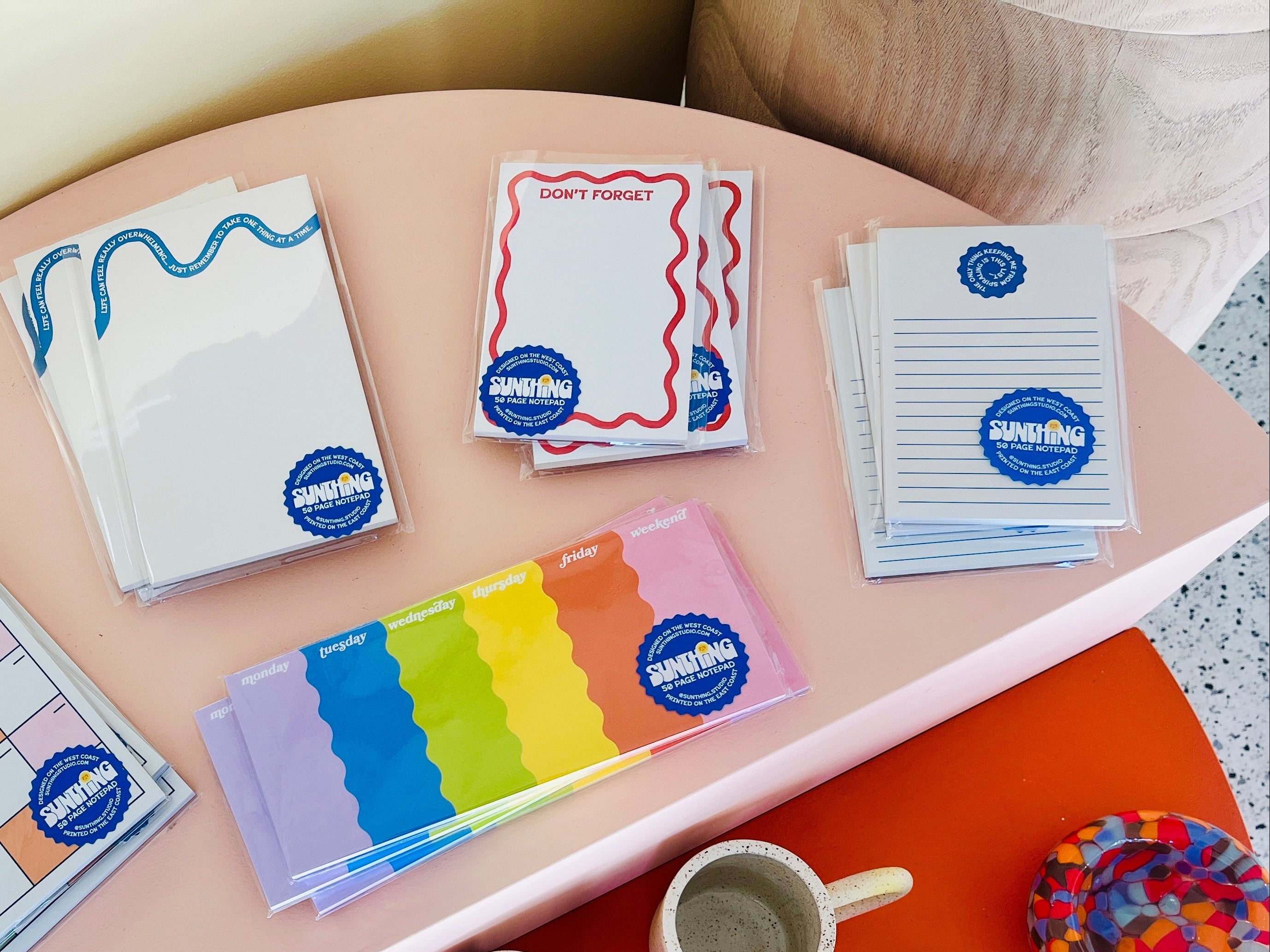 Sunthing Spiraling Notepad