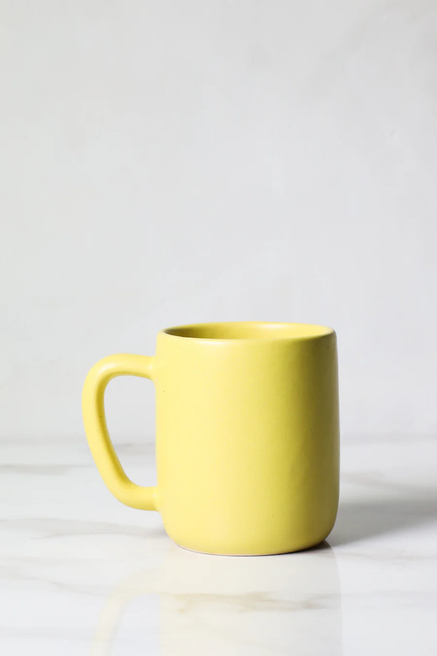 Luvhaus Yellow Handle Mug