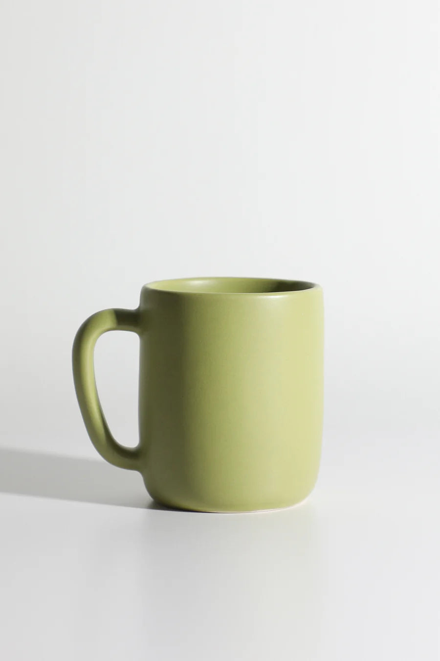 Luvhaus Green Handle Mug