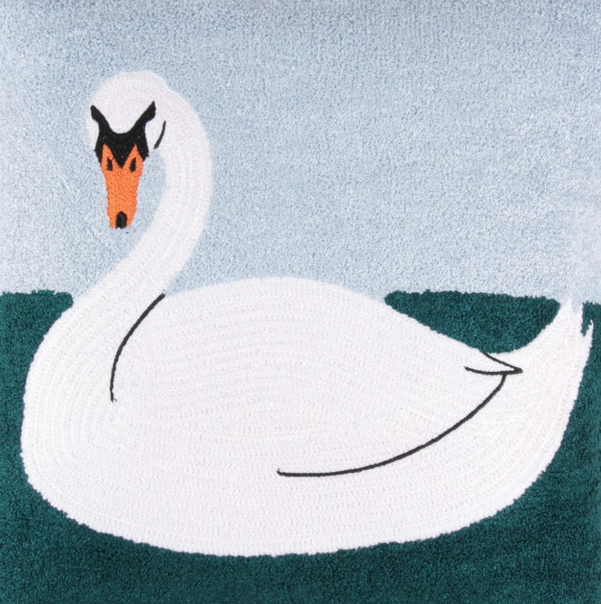 Lorien Stern Swan Pillow