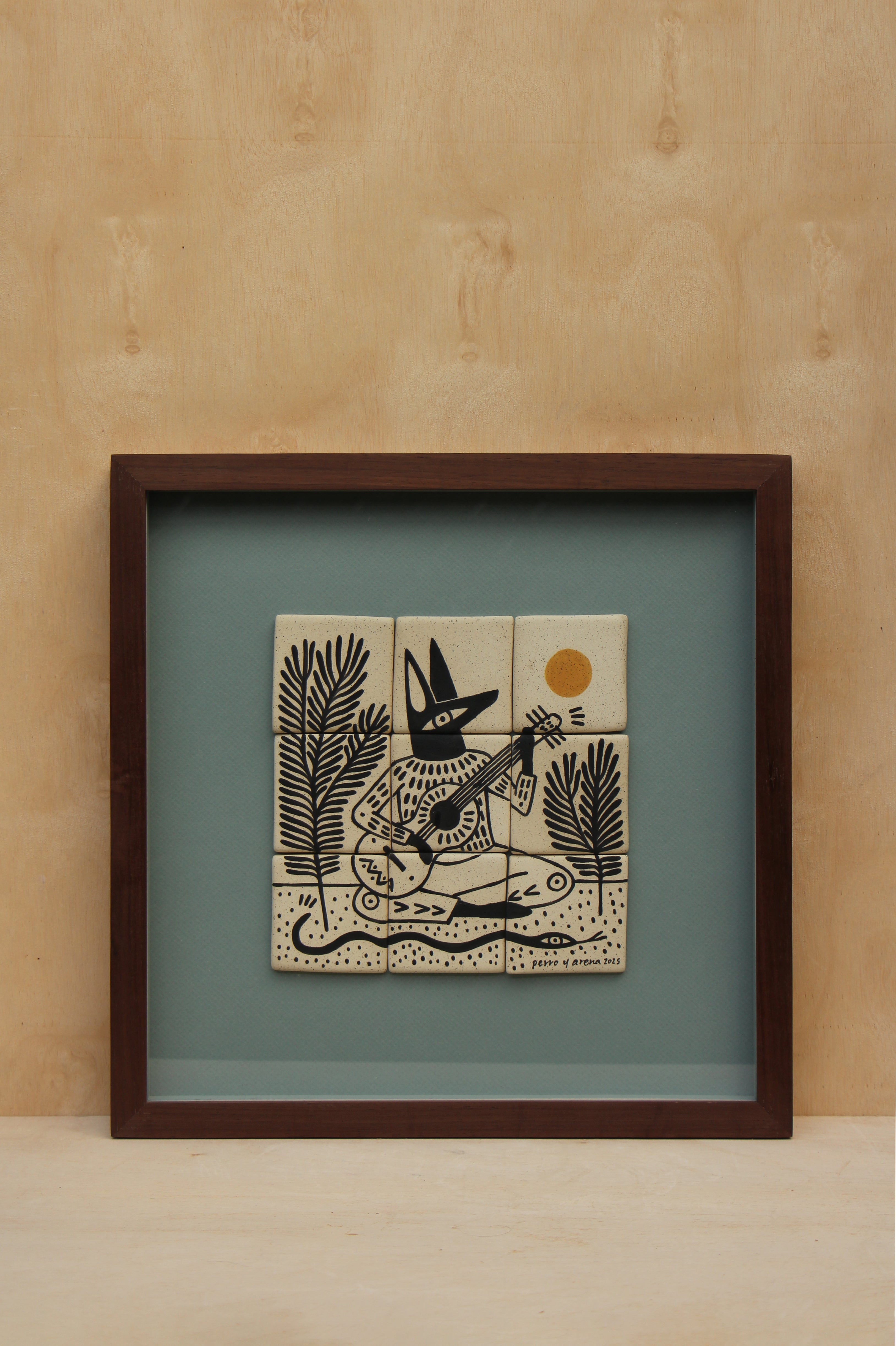 Perro y Arena "The Coyote and the Harvest Moon"