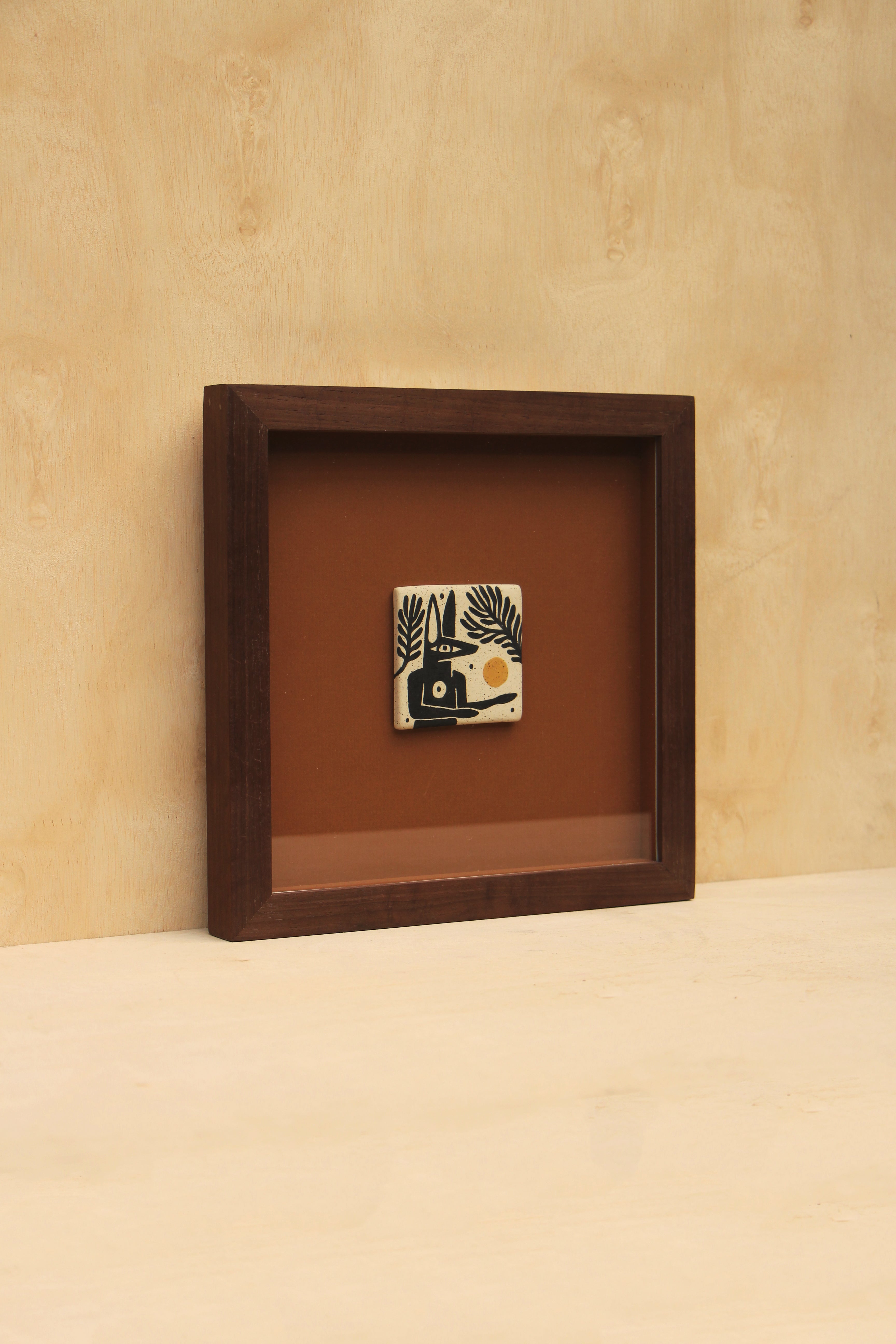 Perro y Arena "The Coyote and the Harvest Moon (Mini)"