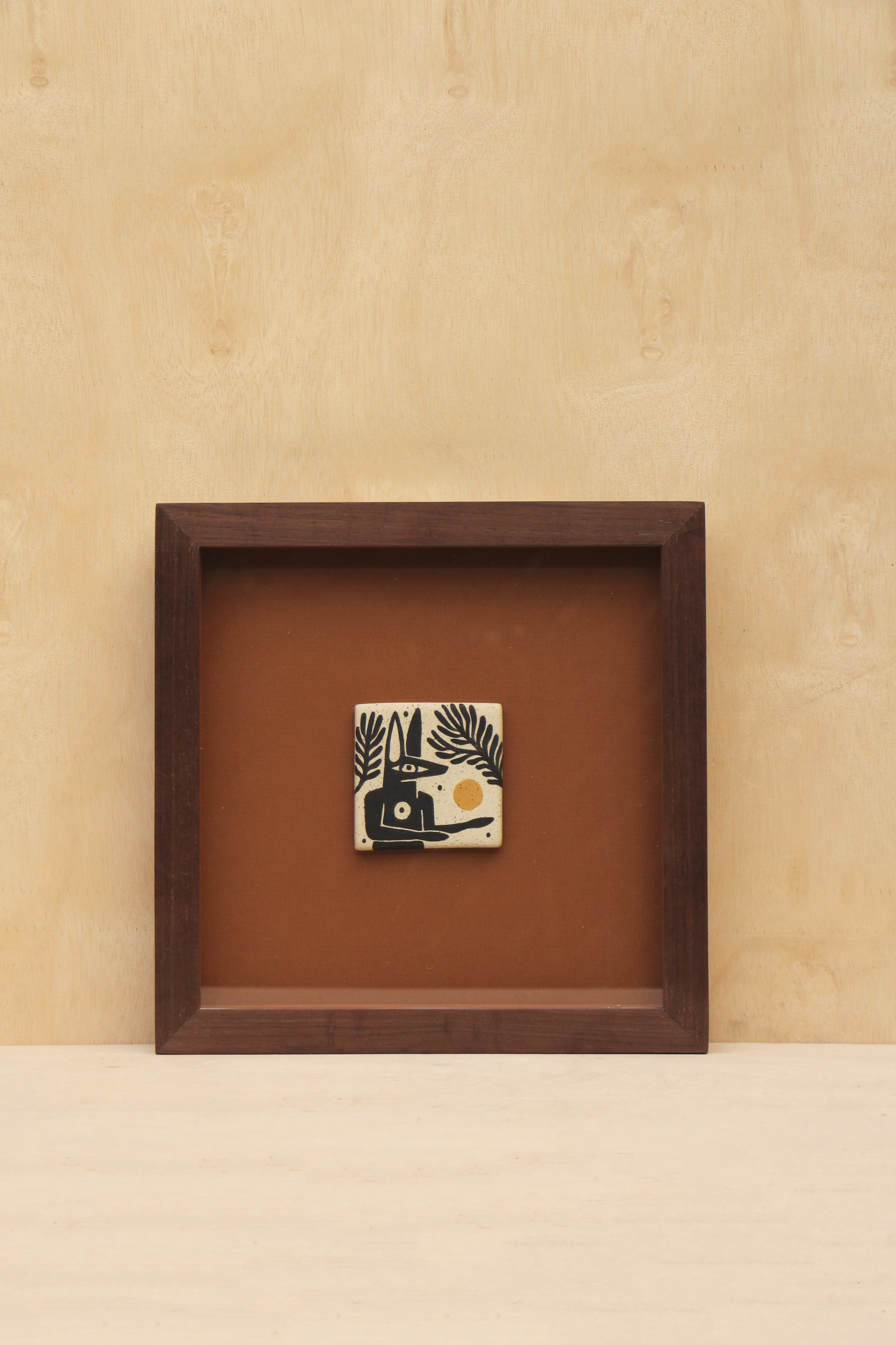 Perro y Arena "The Coyote and the Harvest Moon (Mini)"