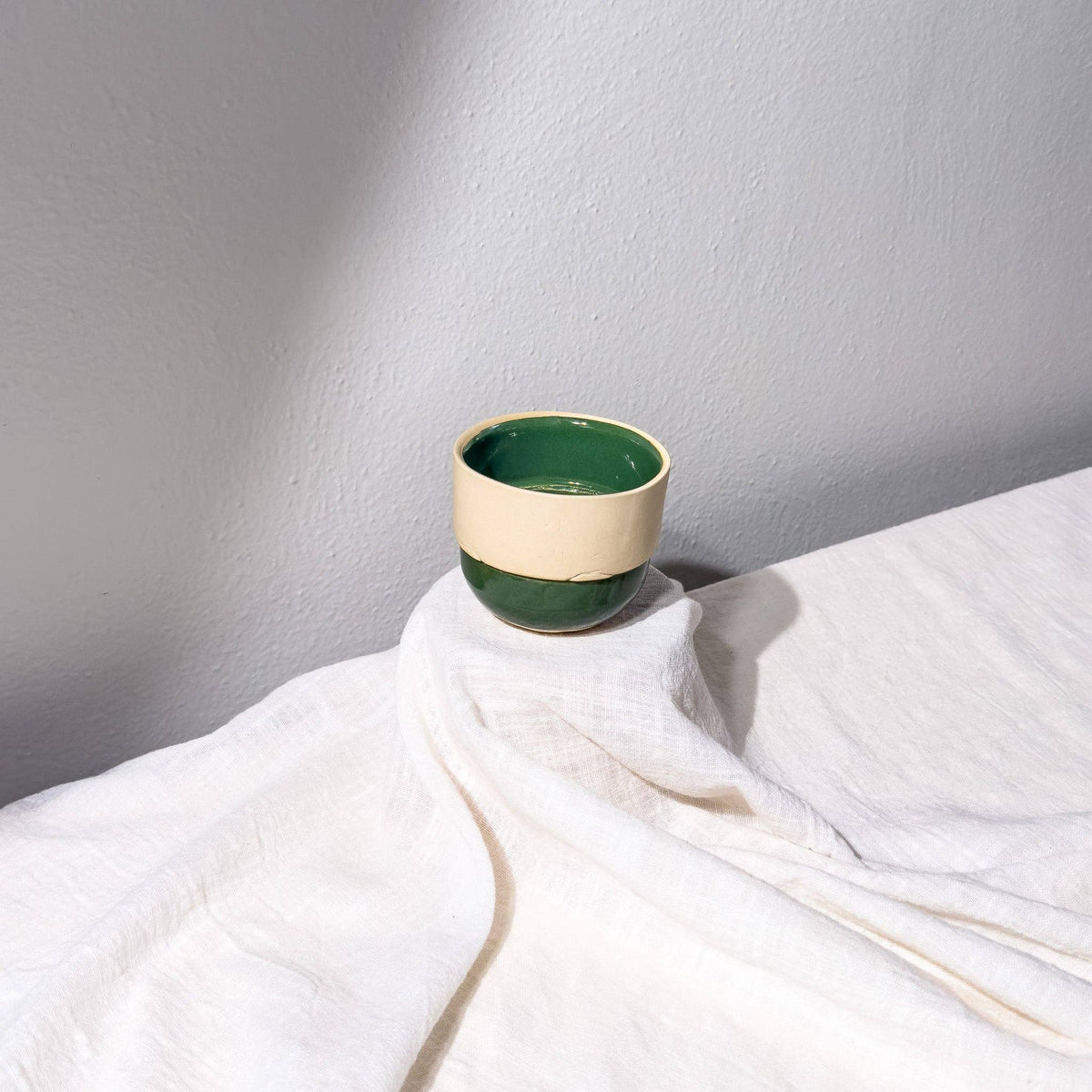 Deep Black Cappuccino Cup