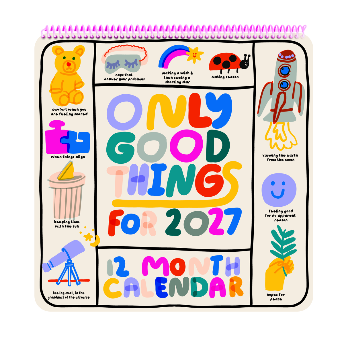 People I've Loved Only Good Things Calendar *Pre-order*